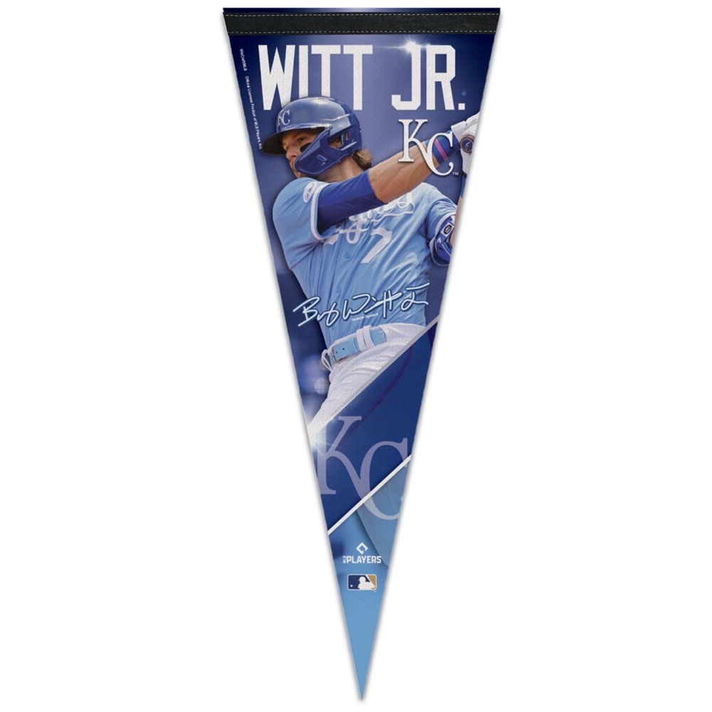 Bobby Witt Jr. Kansas City Royals Premium MLB Wimpel