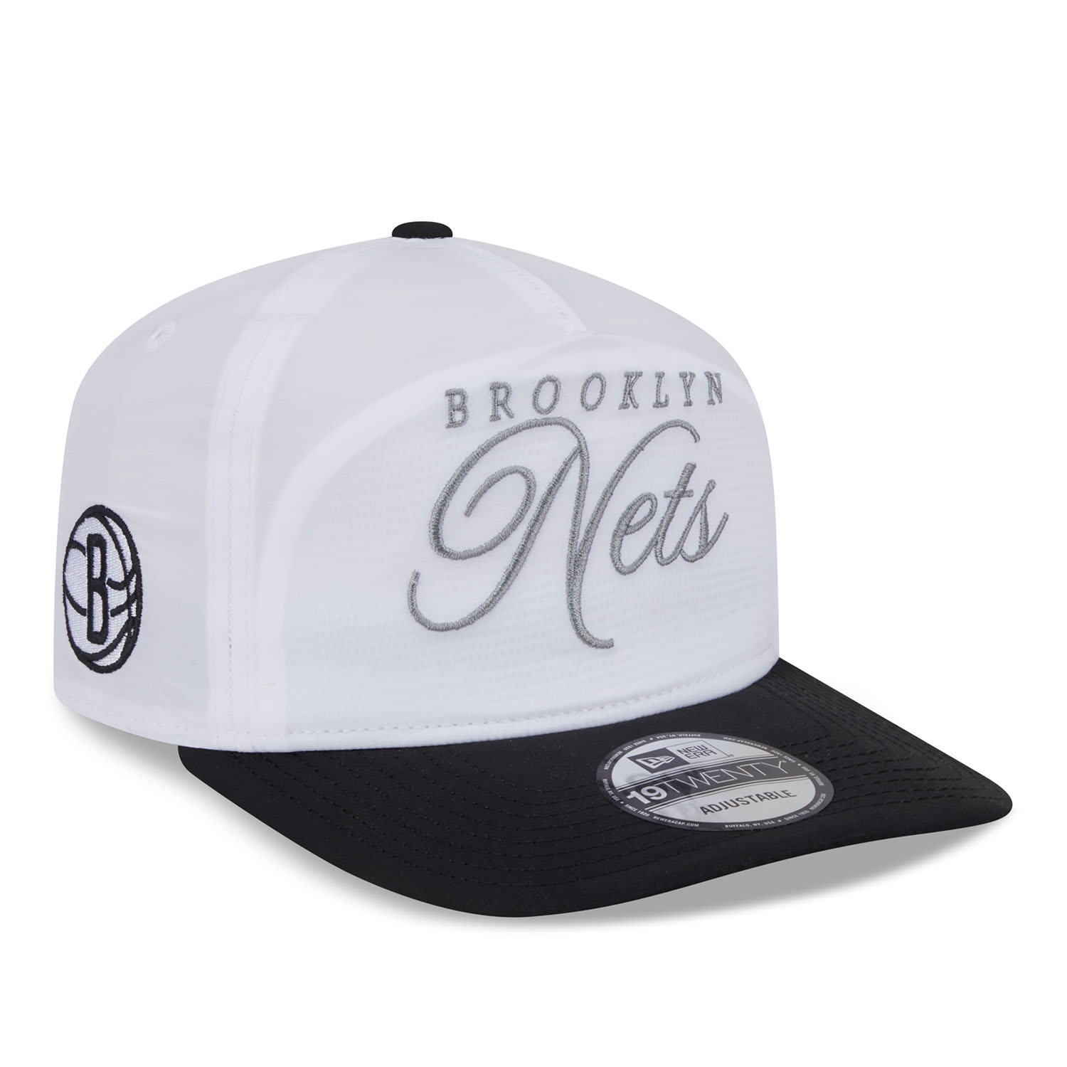 Brooklyn Nets 2025 NBA Draft 19TWENTY Adjustable Cap OTC Weiß