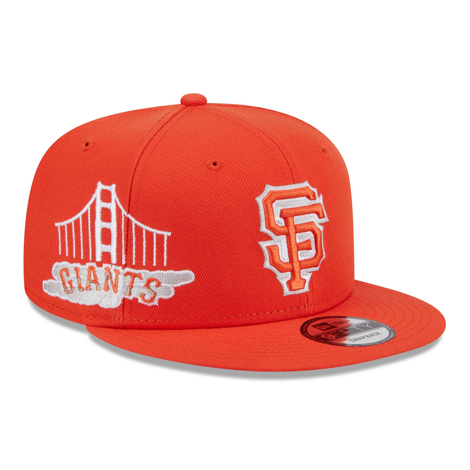 San Francisco Giants FP586 City Connect New Era 9FIFTY Snapback Cap Orange