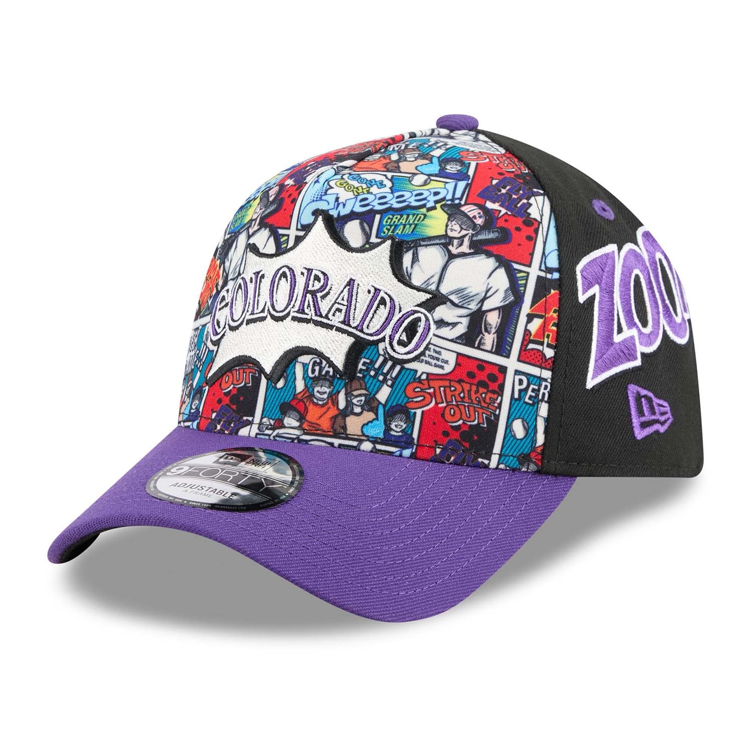 Colorado Rockies 2025 MLB Players' Weekend 9FORTY A-Frame Snapback Cap