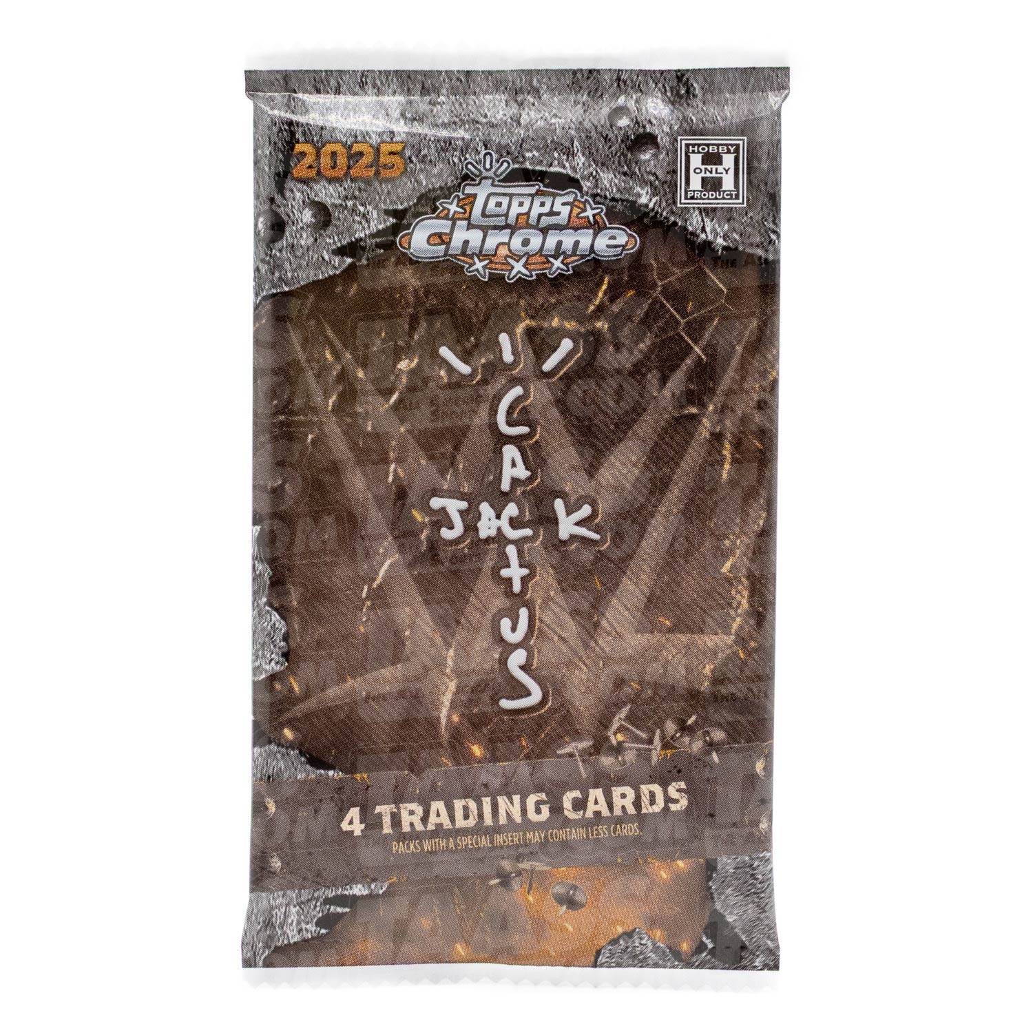2025 Topps Chrome WWE x Cactus Jack Hobby Pack