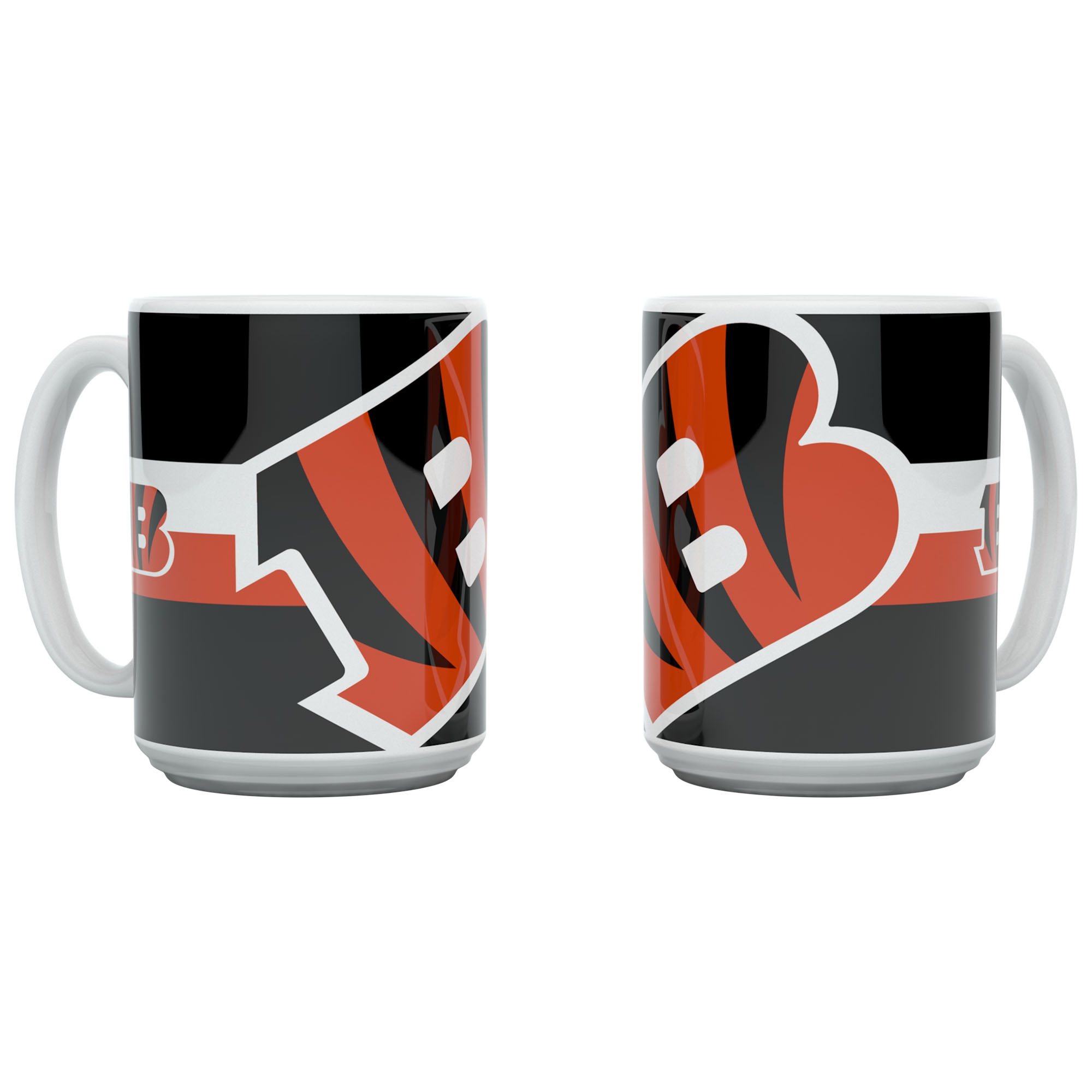 Cincinnati Bengals Triple Logo Jumbo Becher (450 ml)