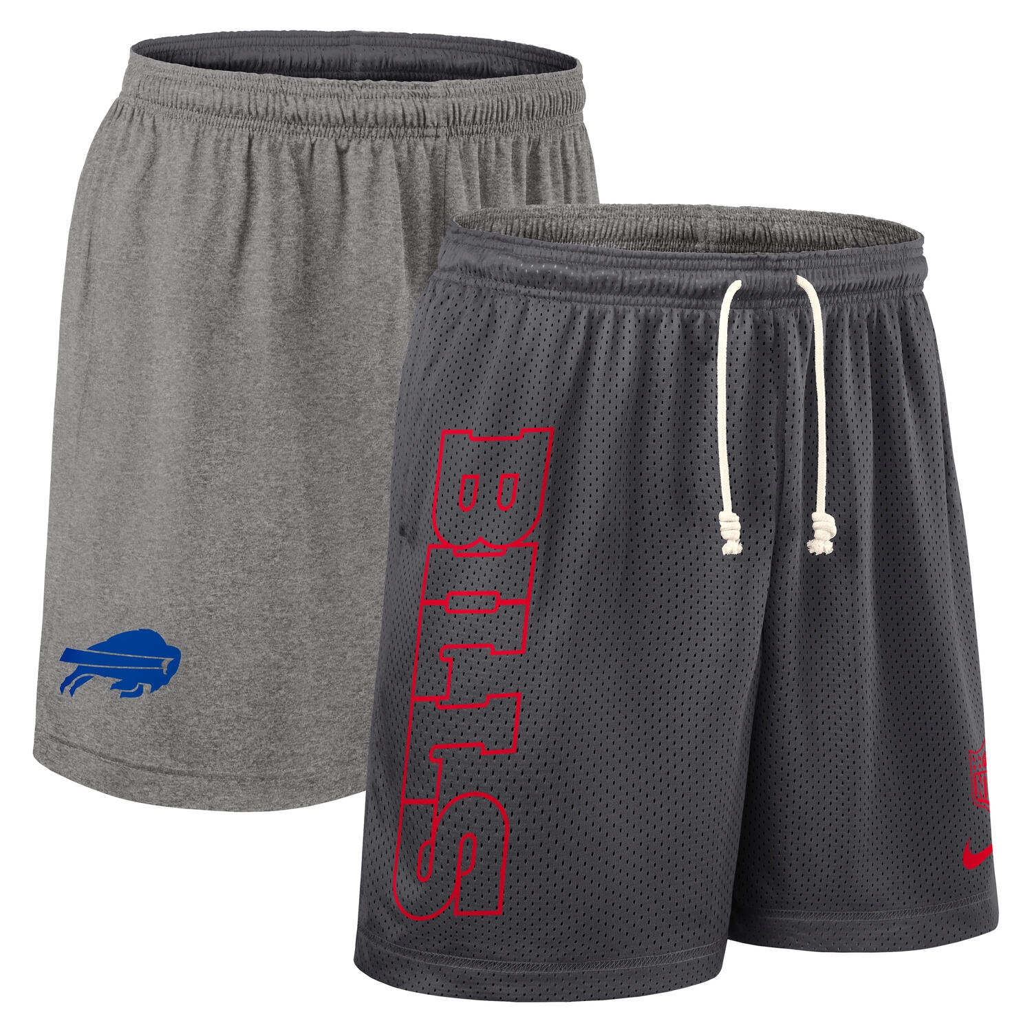 Buffalo Bills 2025 NFL Sideline Reversible Mesh Nike Dri-FIT Shorts Black