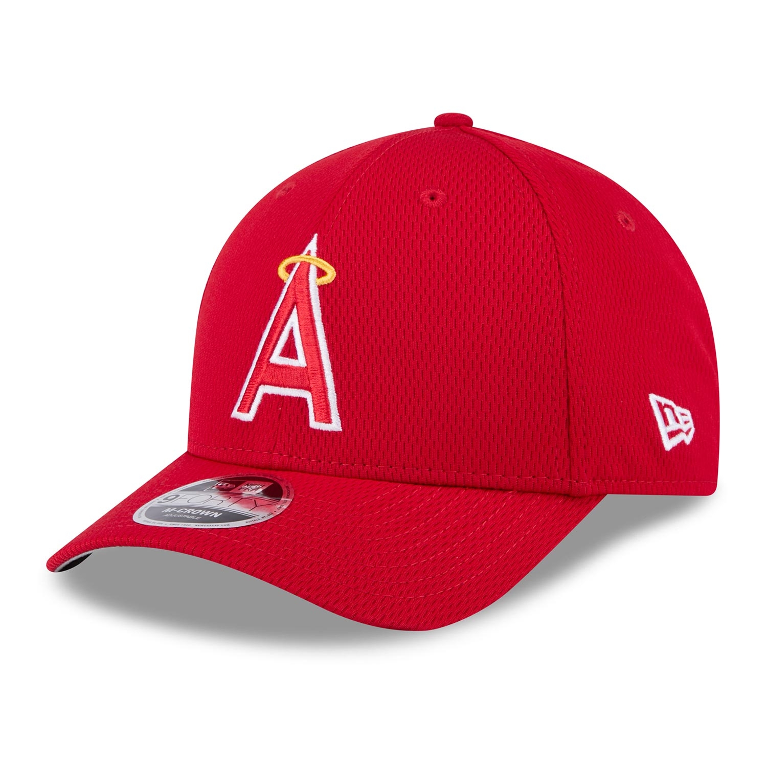 Los Angeles Angels 2025 MLB Clubhouse 9FORTY M-Crown Snapback Cap Rot