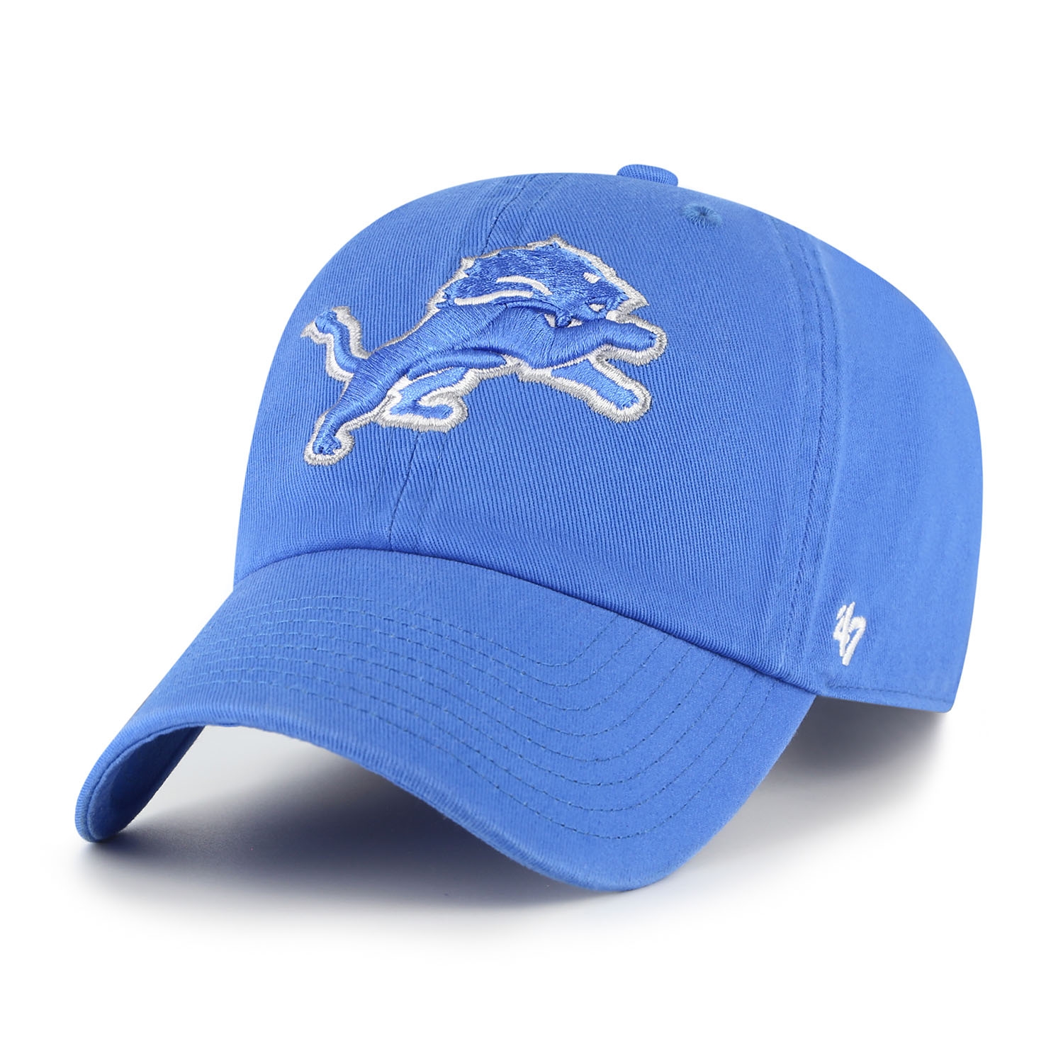 Detroit Lions '47 Clean Up Adjustable NFL Cap Blau