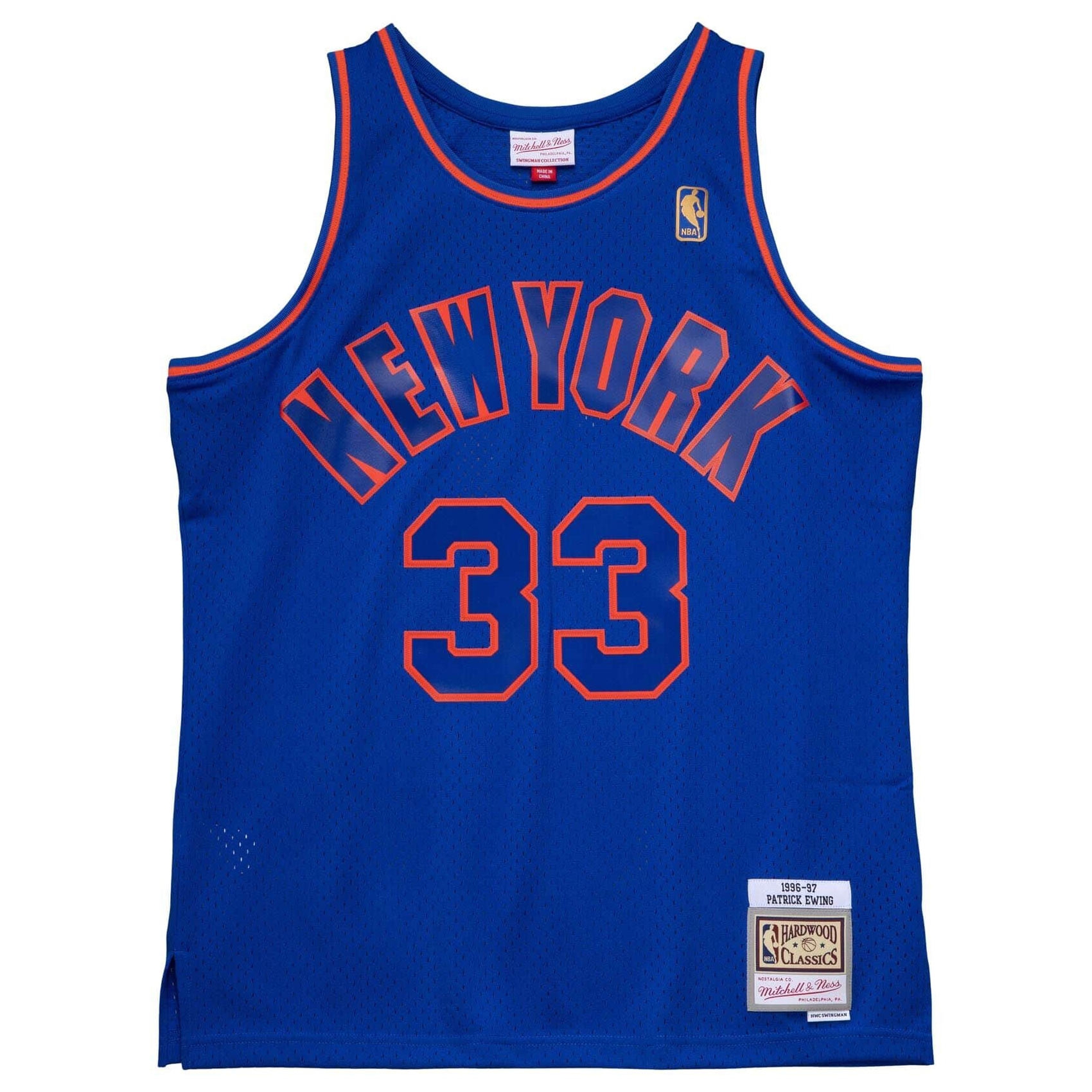 Patrick Ewing #33 New York Knicks 1996-97 Mitchell & Ness Swingman NBA Jersey Alternate
