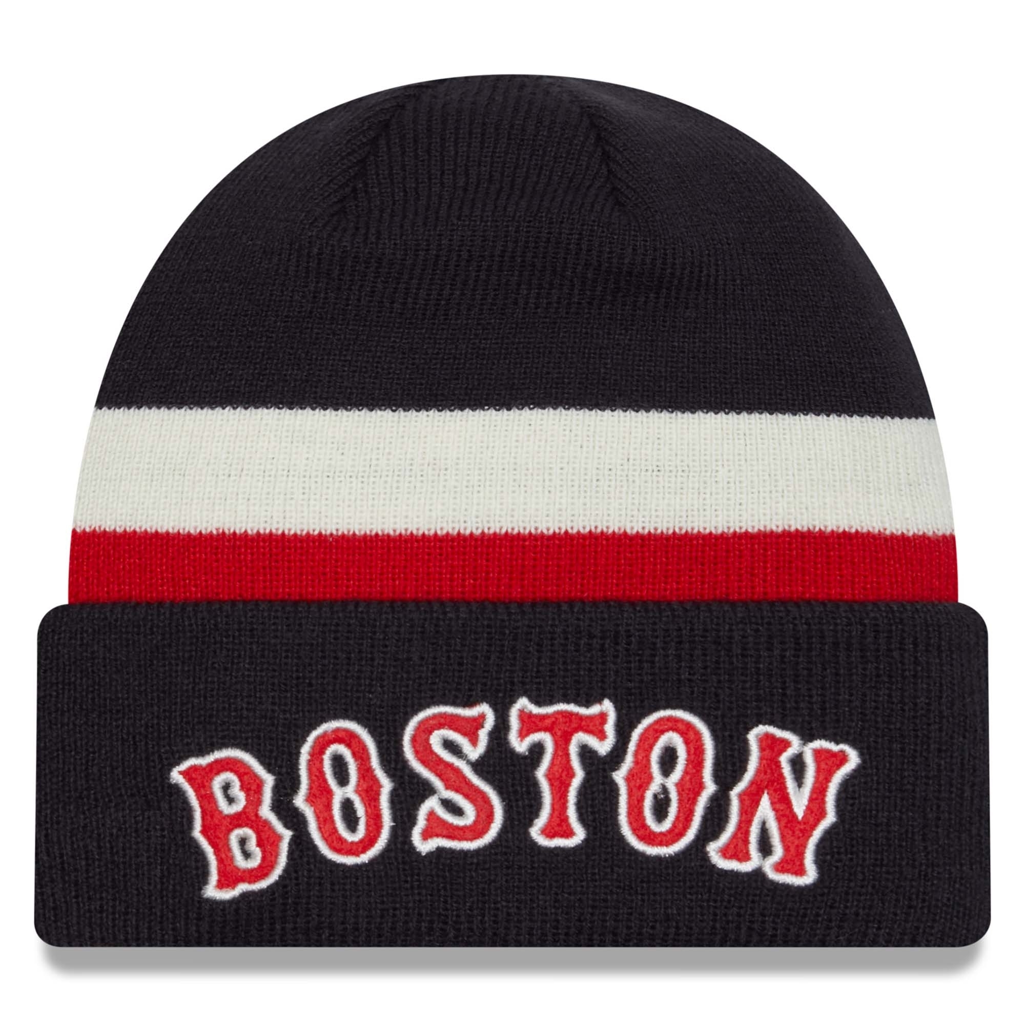 Boston Red Sox Retro New Era MLB Beanie Wintermütze