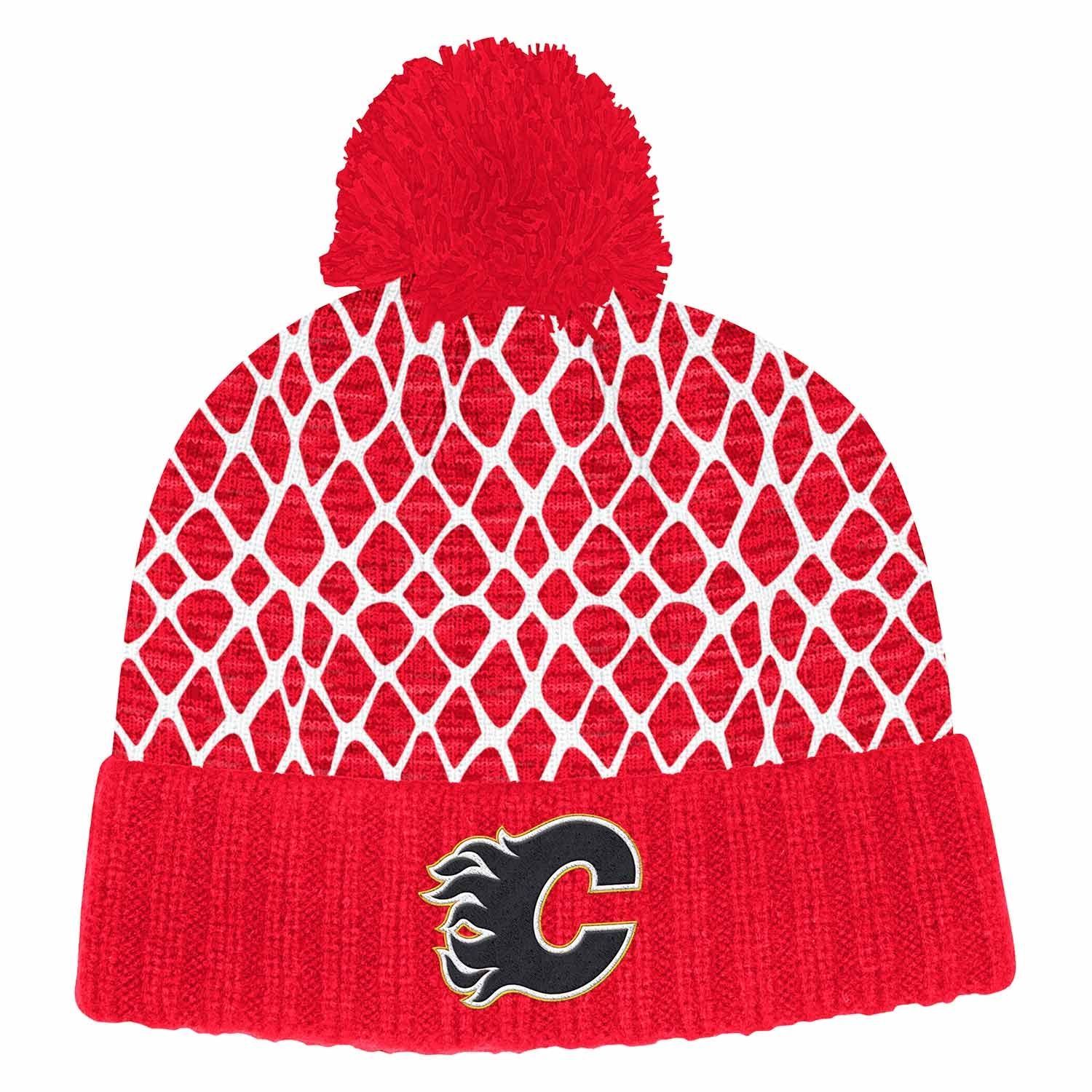 Calgary Flames 2019/20 Goal Net NHL Pudelmütze