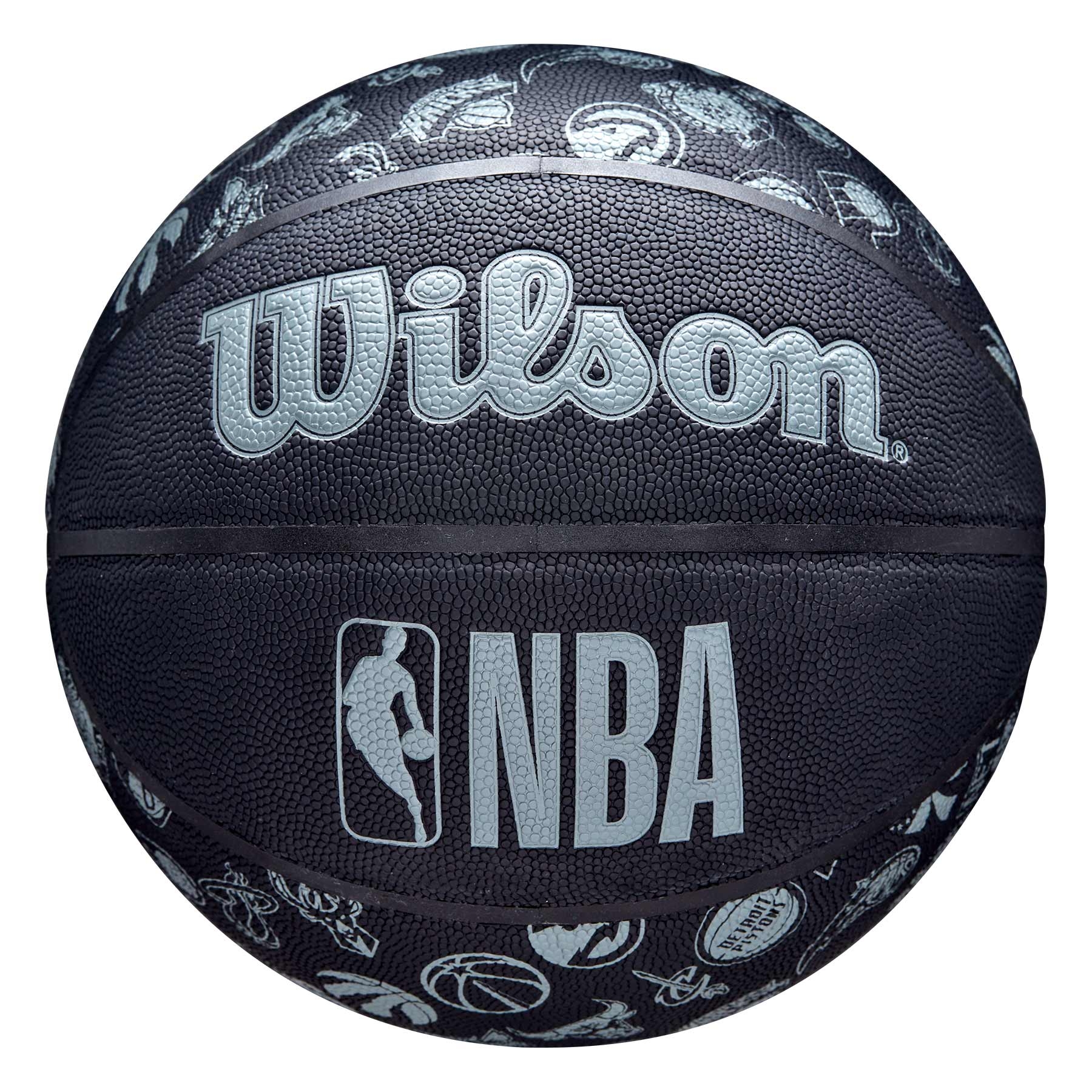 Wilson NBA All Team Basketball Black Matte (Size 7)