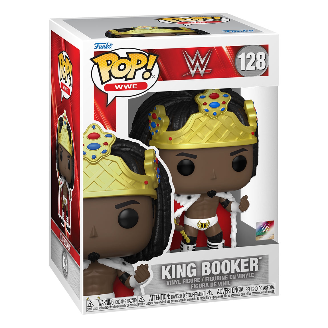 Funko POP! #128 King Booker Vinyl WWE Legends Figur