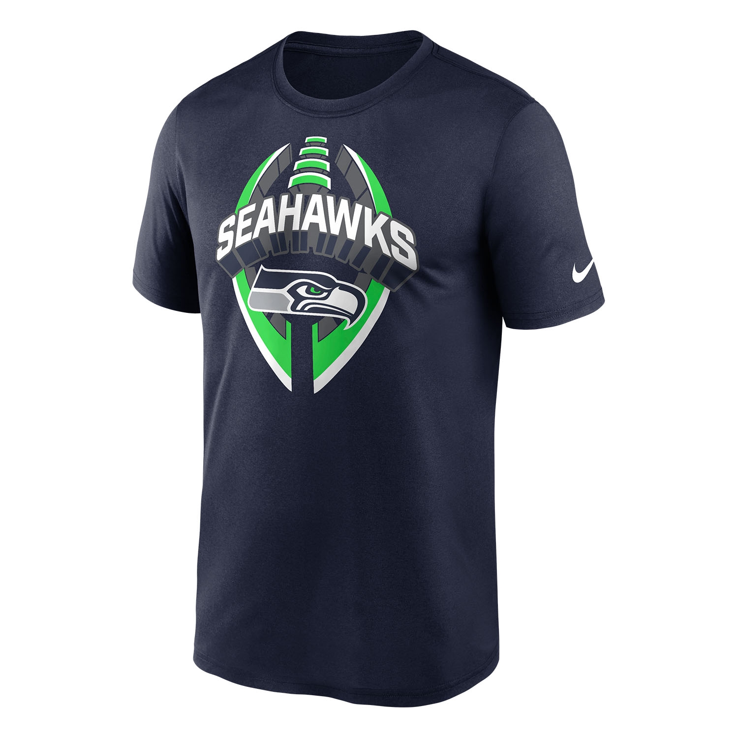 Seattle Seahawks 2025 Icon Nike Legend NFL T-Shirt Navy