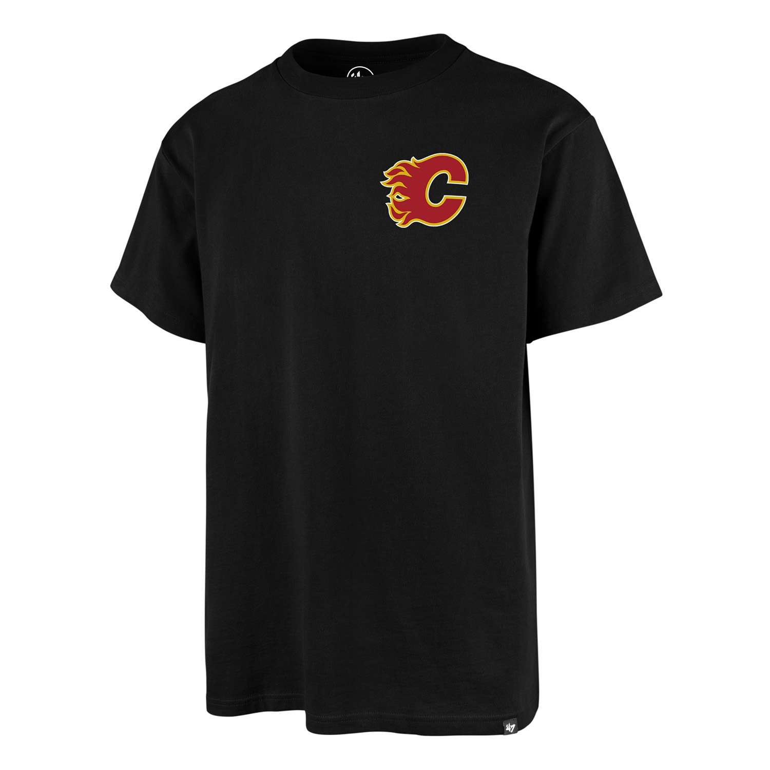 Calgary Flames Alternate Logo Backer '47 Echo NHL T-Shirt