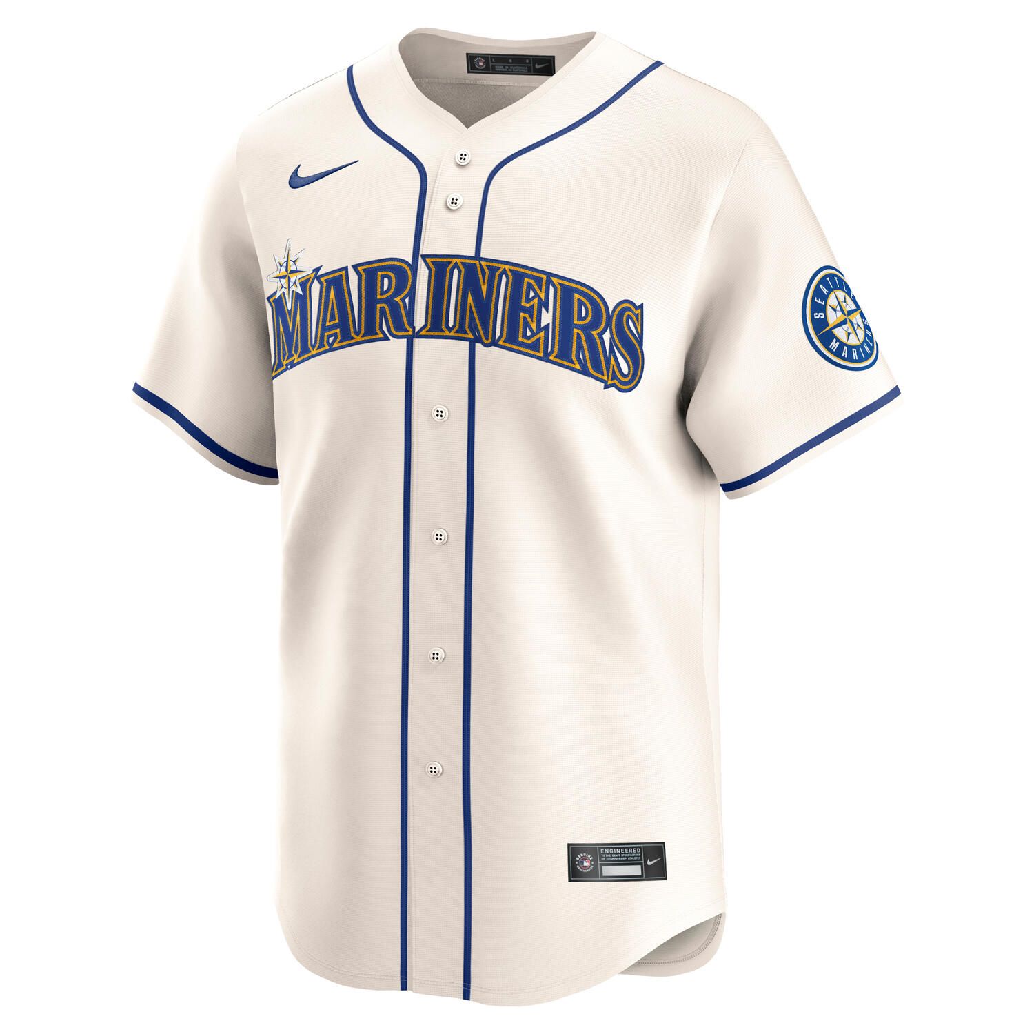 Seattle Mariners Alternate 2 Nike Limited MLB Trikot Cream