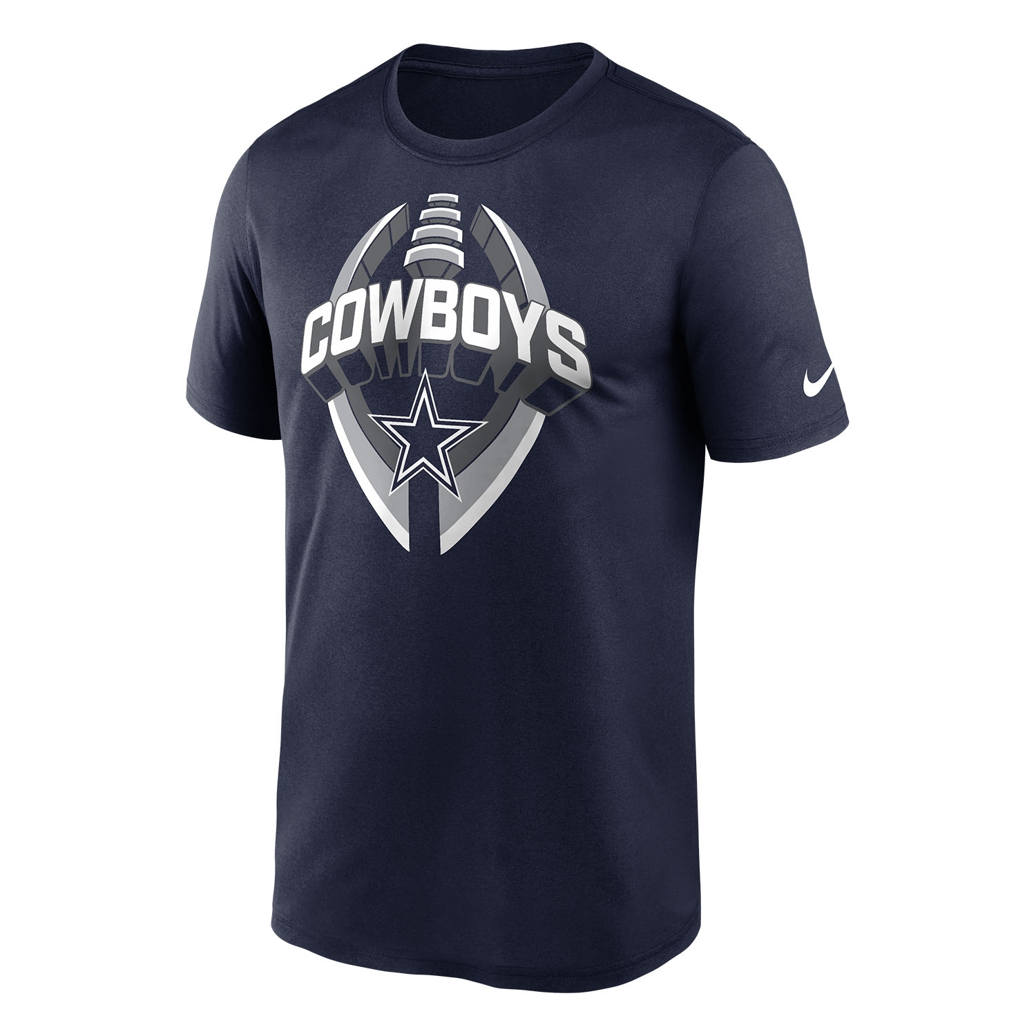 Dallas Cowboys 2025 Icon Nike Legend NFL T-Shirt Navy