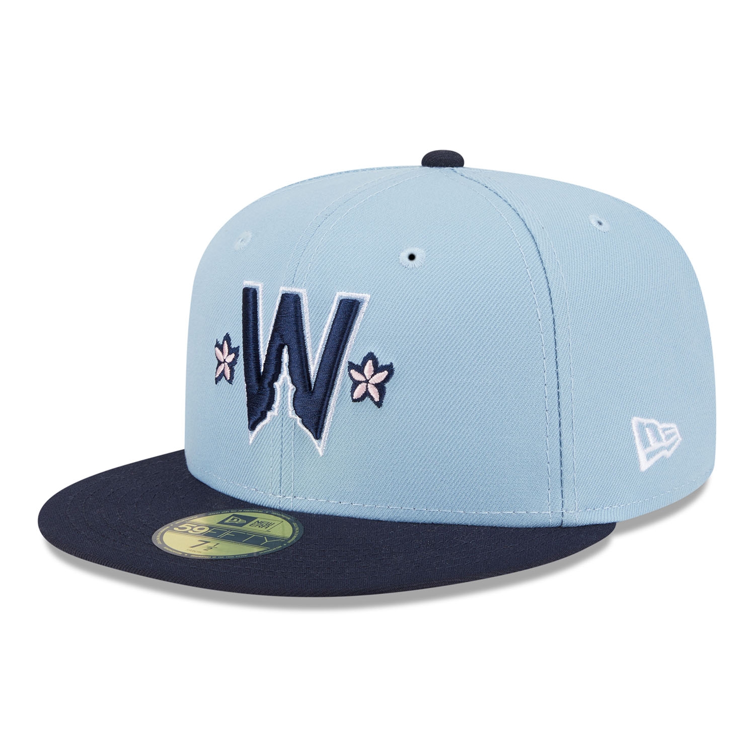 Washington Nationals MLB Authentic City Connect 59FIFTY Fitted Cap Blau