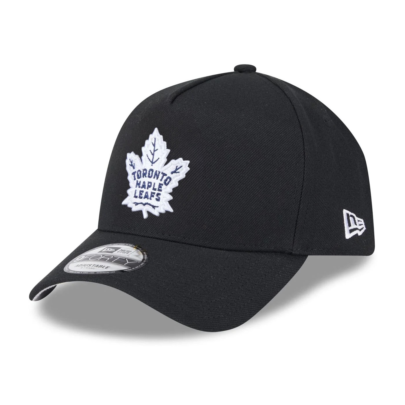 Toronto Maple Leafs New Era 9FORTY A-Frame Trucker NHL Cap Black