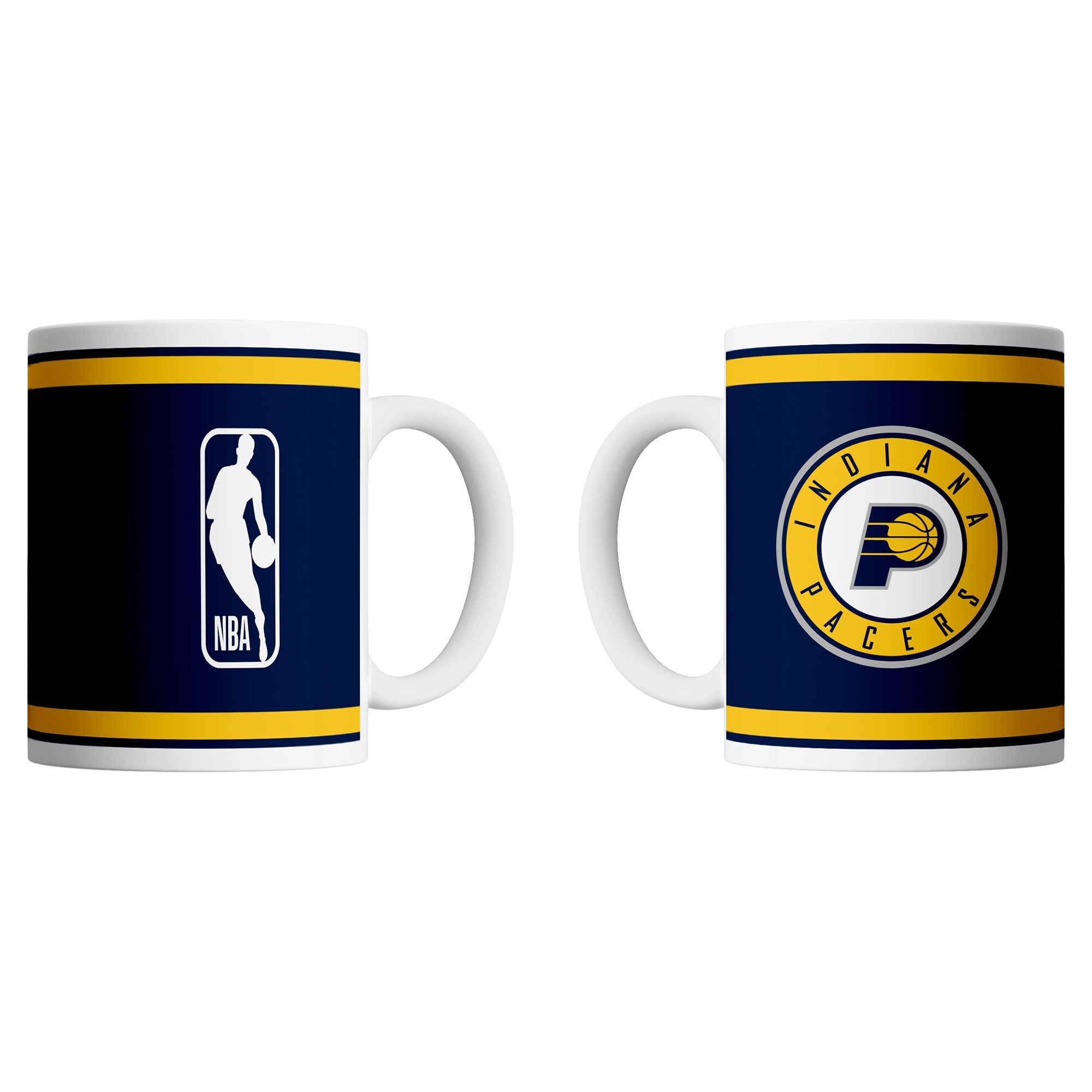 Indiana Pacers Logo & Shield NBA Becher (330 ml)