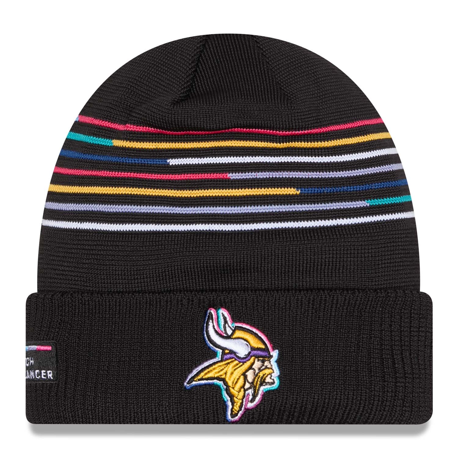 Minnesota Vikings 2025 NFL Crucial Catch New Era Knit Hat