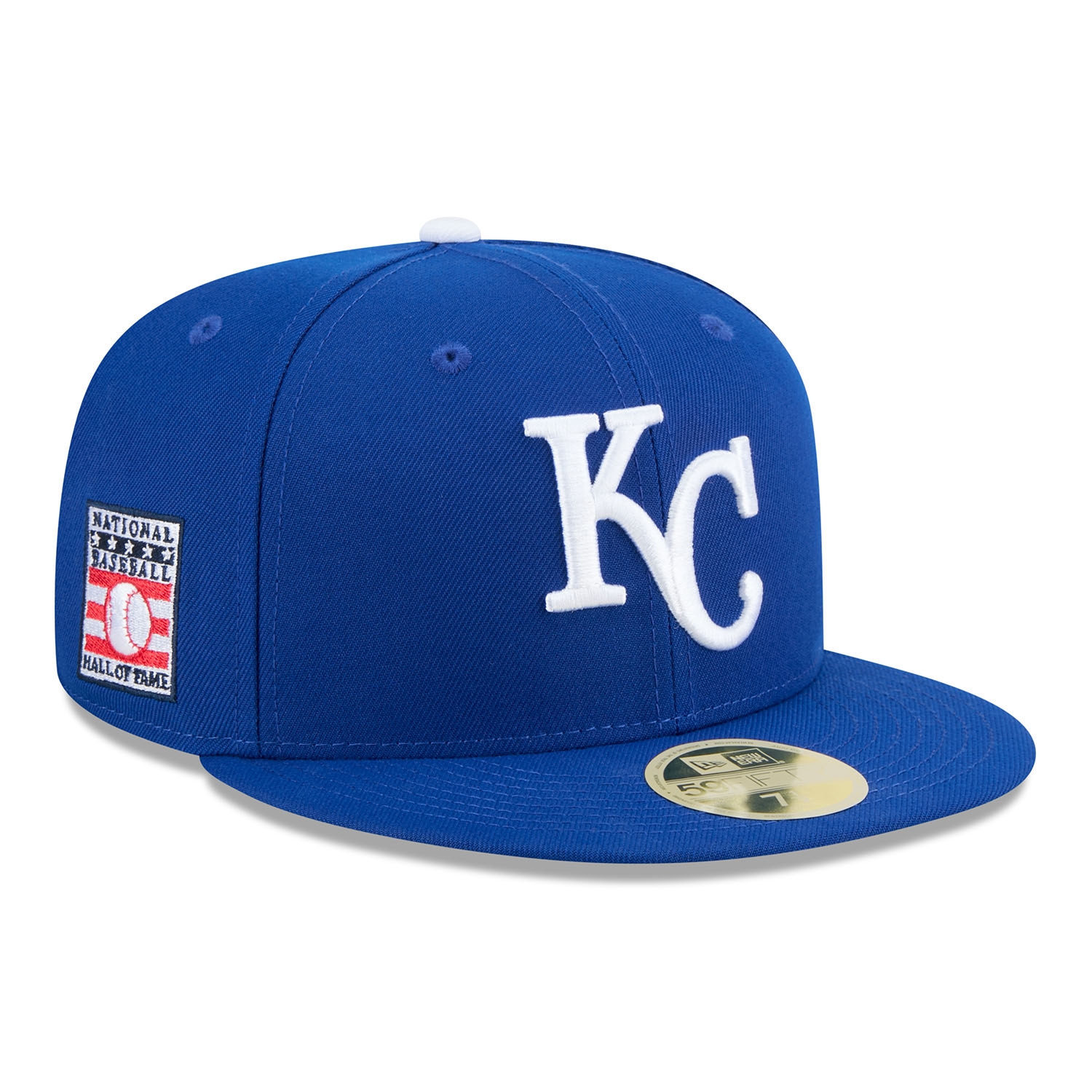 Kansas City Royals 2025 MLB Hall of Fame 59FIFTY Fitted Cap Blau