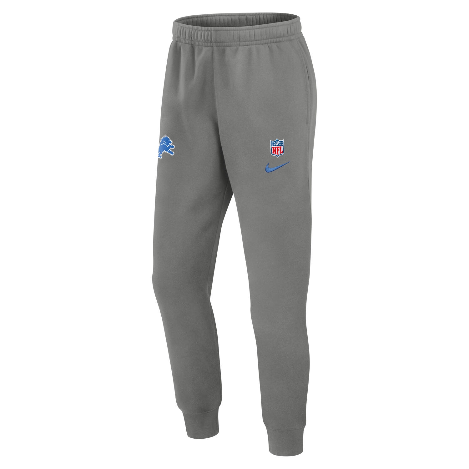 Detroit Lions 2024 NFL Sideline Nike Club Jogginghose Grau