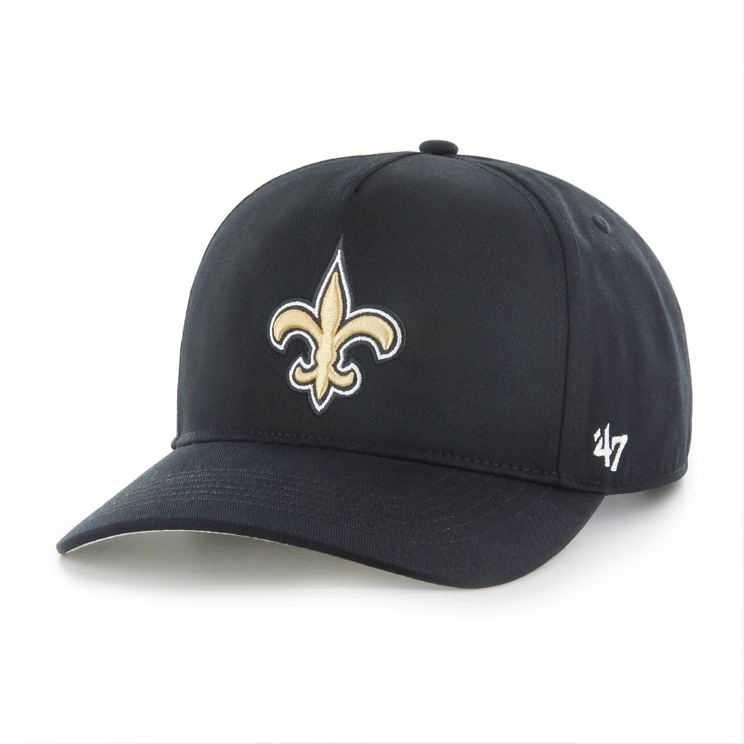 New Orleans Saints '47 Hitch RF Snapback NFL Cap Schwarz
