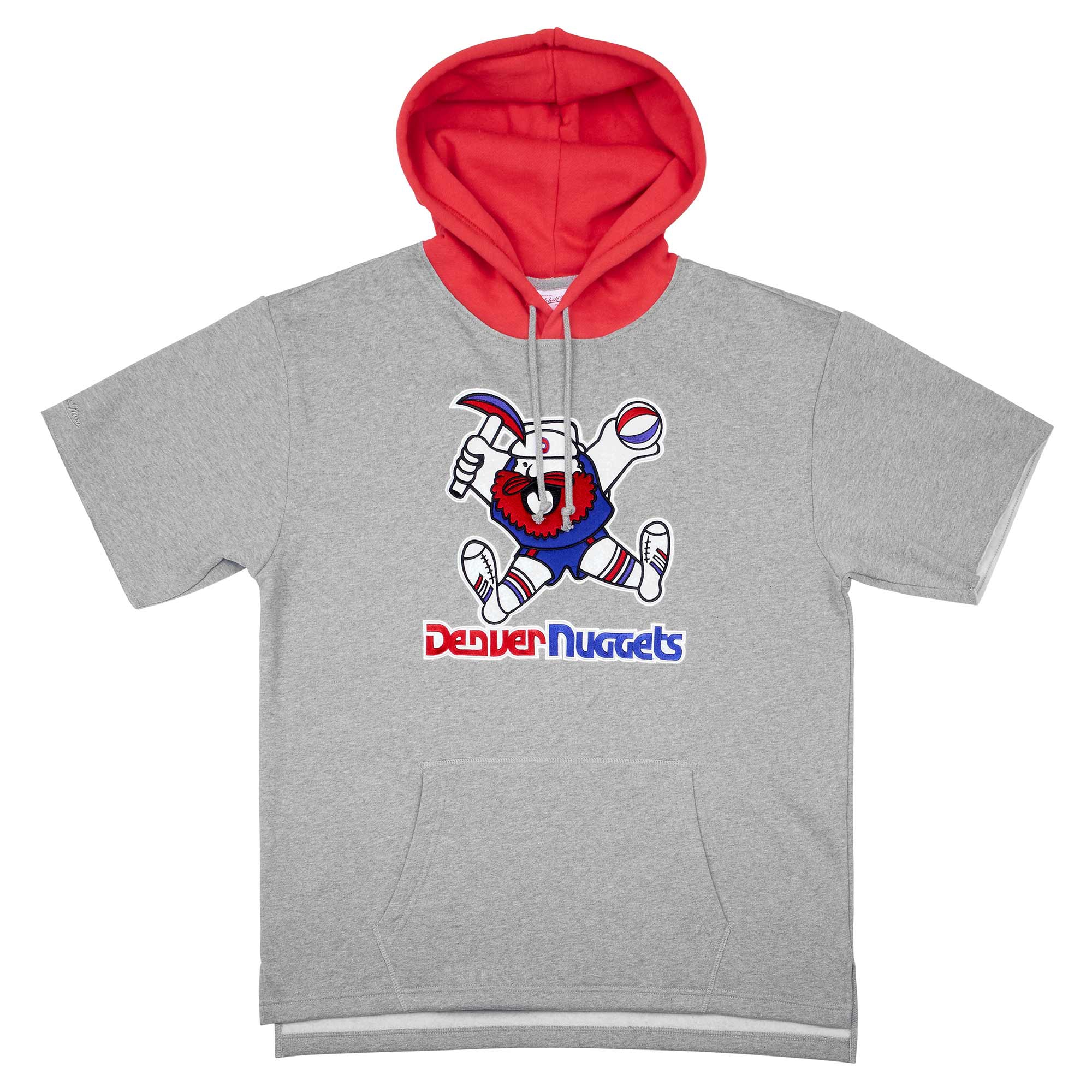 Denver Nuggets Postgame Mitchell & Ness Short Sleeve NBA Hoodie