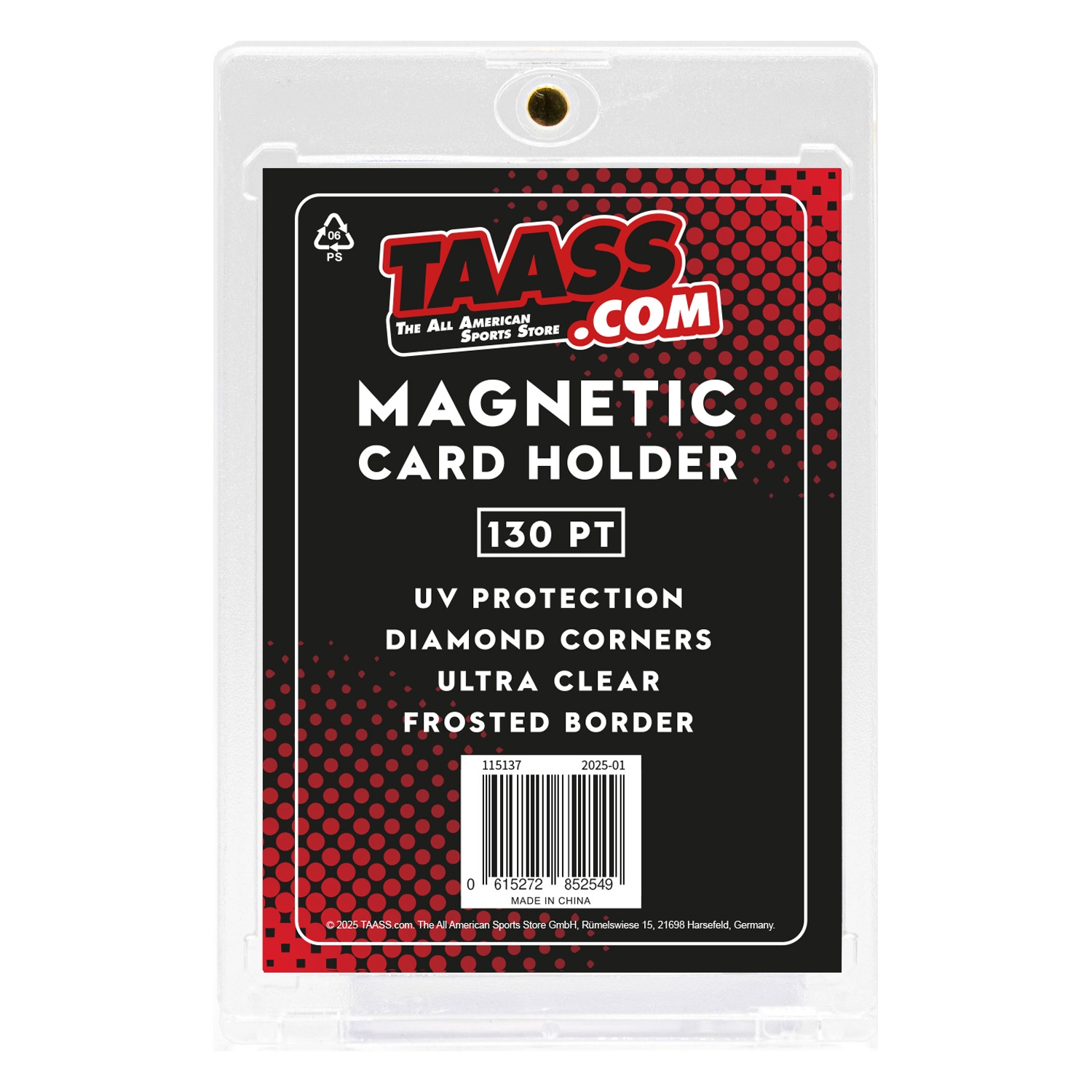 TAASS.com Magnetic Card Holder - 130 pt
