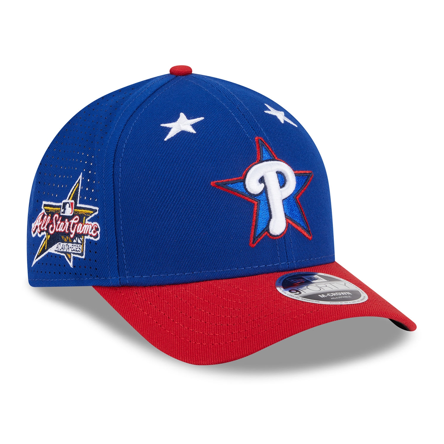 Philadelphia Phillies Authentic 2025 MLB All-Star Game New Era 9FORTY M-Crown Snapback Cap