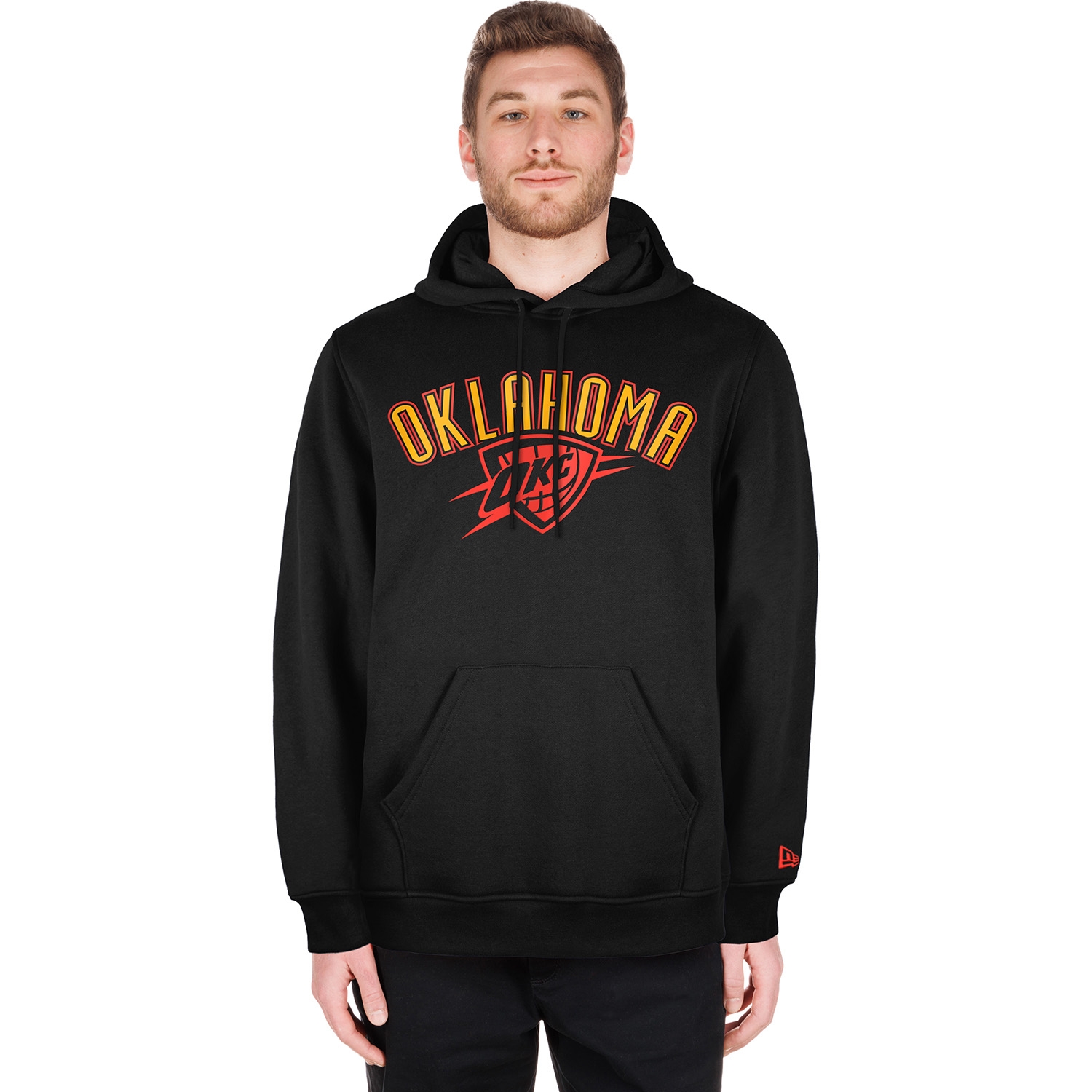 Oklahoma City Thunder 2024 NBA City Edition New Era Hoodie Black