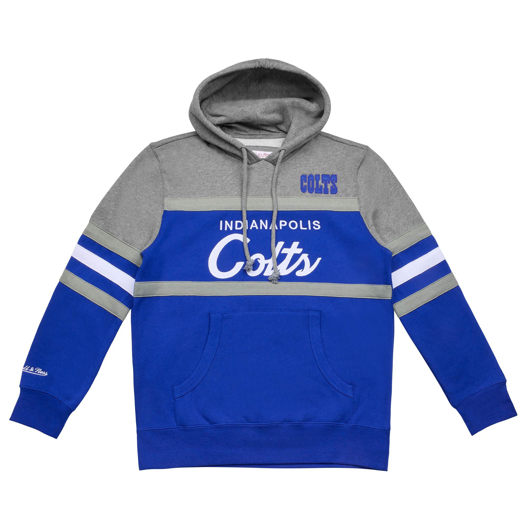 Indianapolis Colts Head Coach Mitchell & Ness NFL Throwback Football Hoodie