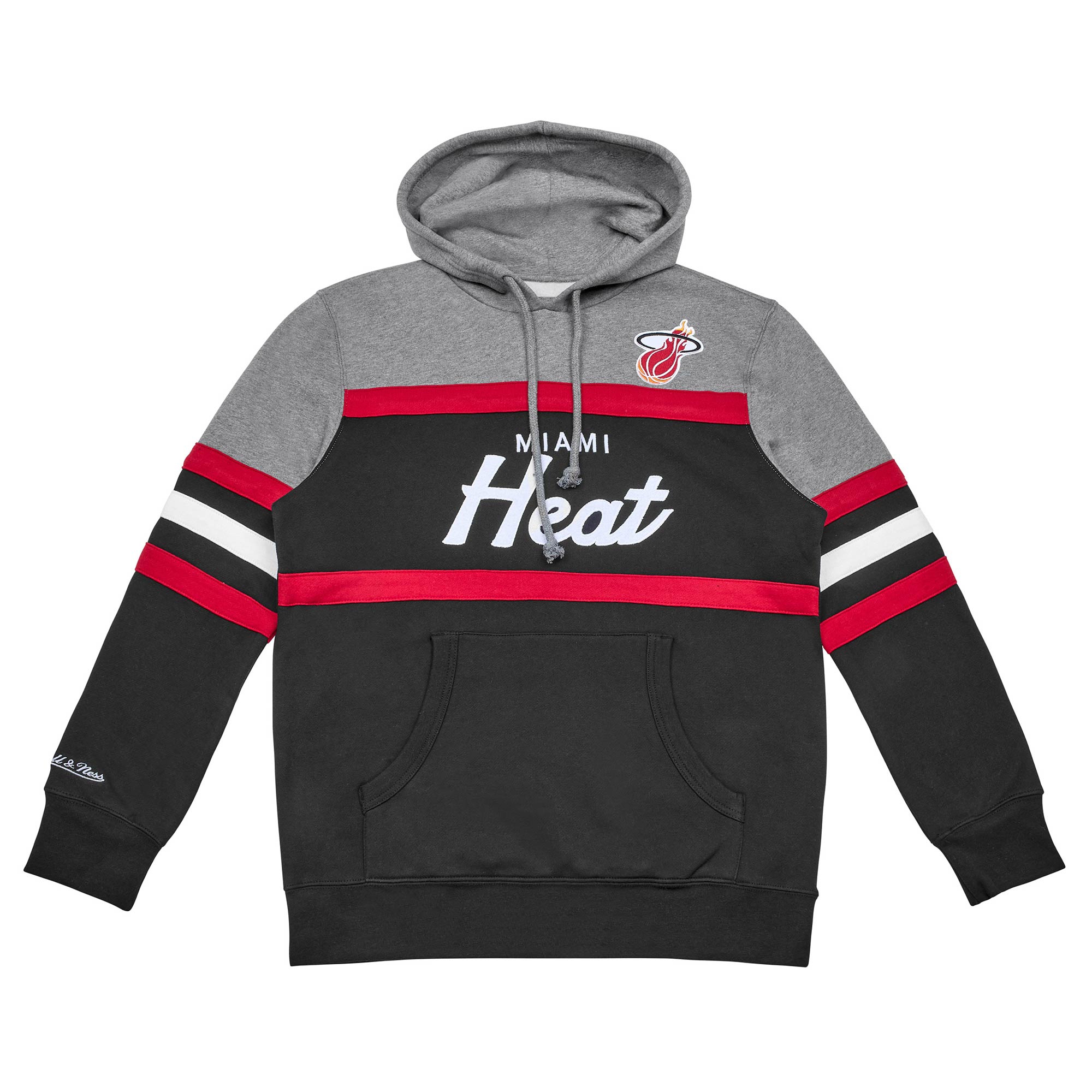 Miami Heat Head Coach Mitchell & Ness NBA Hardwood Classics Hoodie