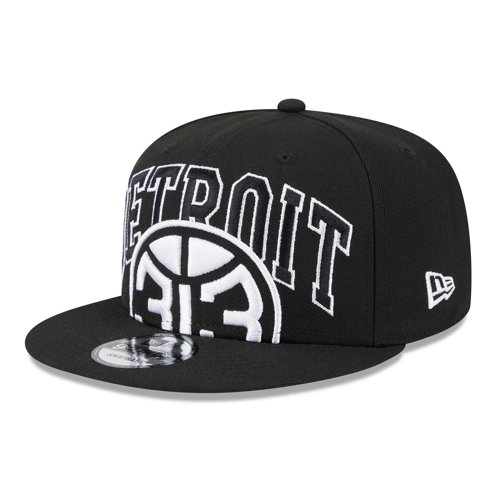 Detroit Pistons Black 2023 NBA Tip-Off New Era 9FIFTY Snapback Cap