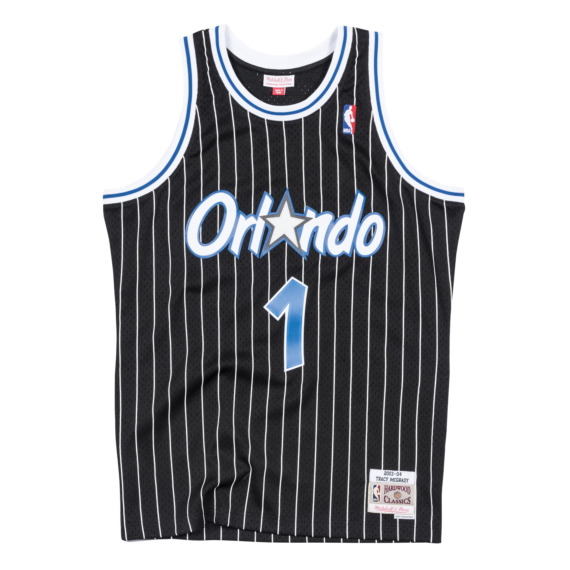 Tracy McGrady #1 Orlando Magic 2003-04 Swingman NBA Jersey Black