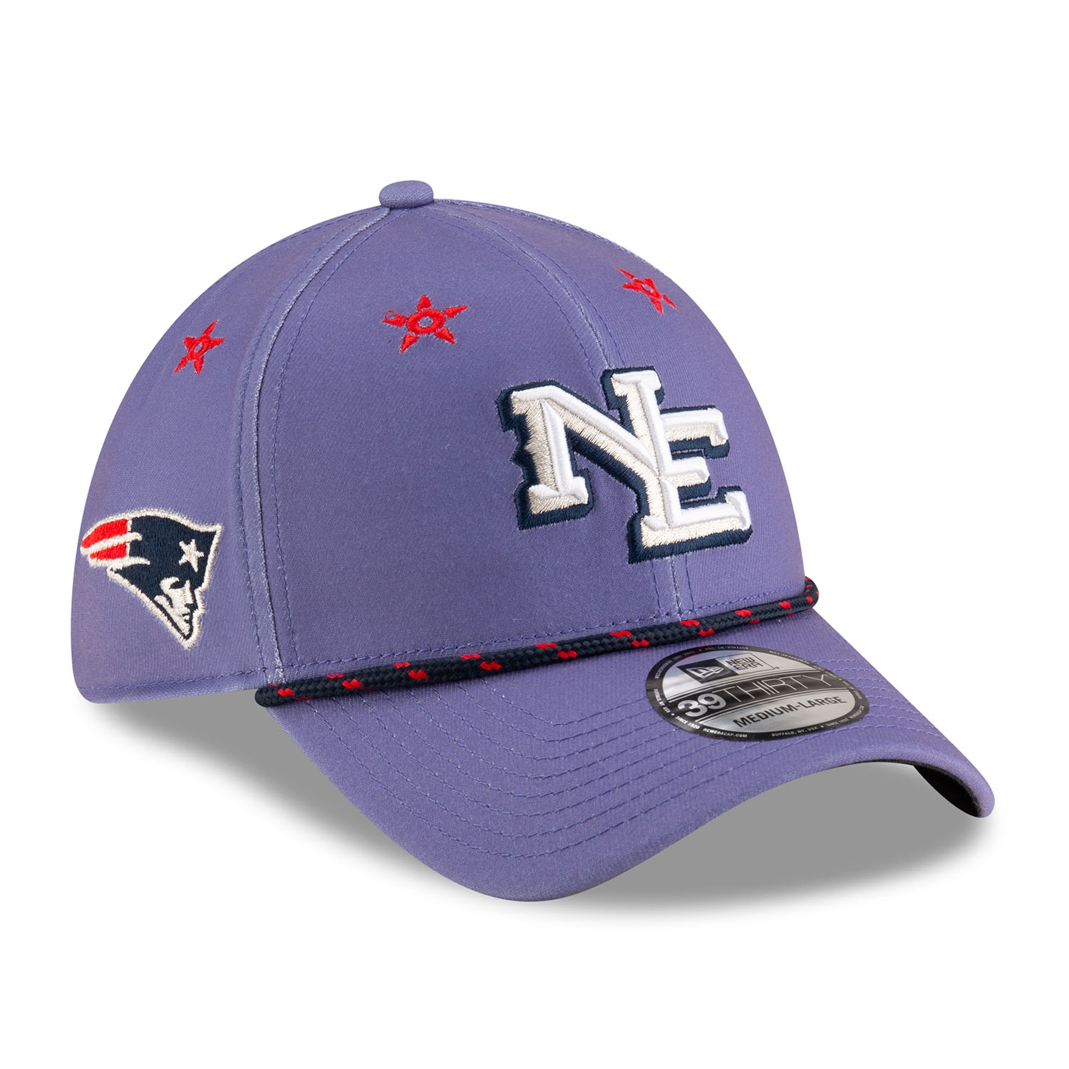 New England Patriots 2025 Rivalries 39THIRTY Flex Cap Blau