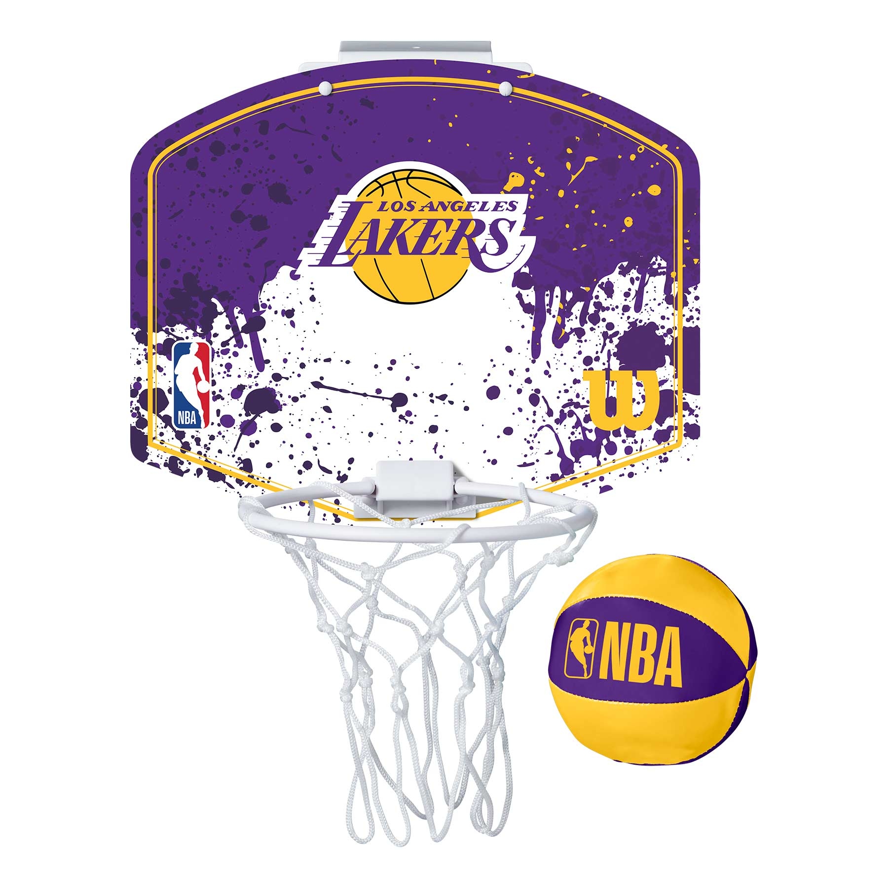 Los Angeles Lakers Wilson DRV NBA Mini Hoop Set