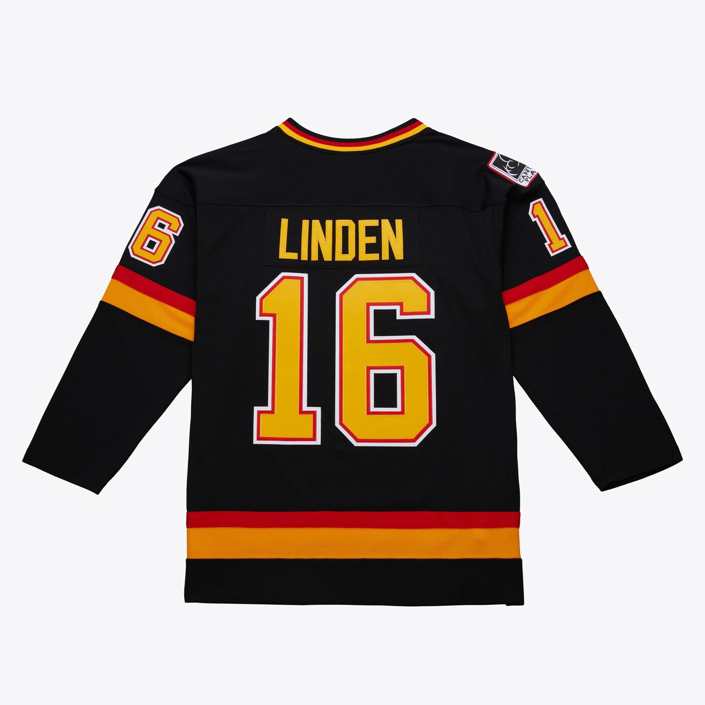 Trevor Linden #16 Vancouver Canucks 1994-95 Premium Power Play NHL Jersey Black