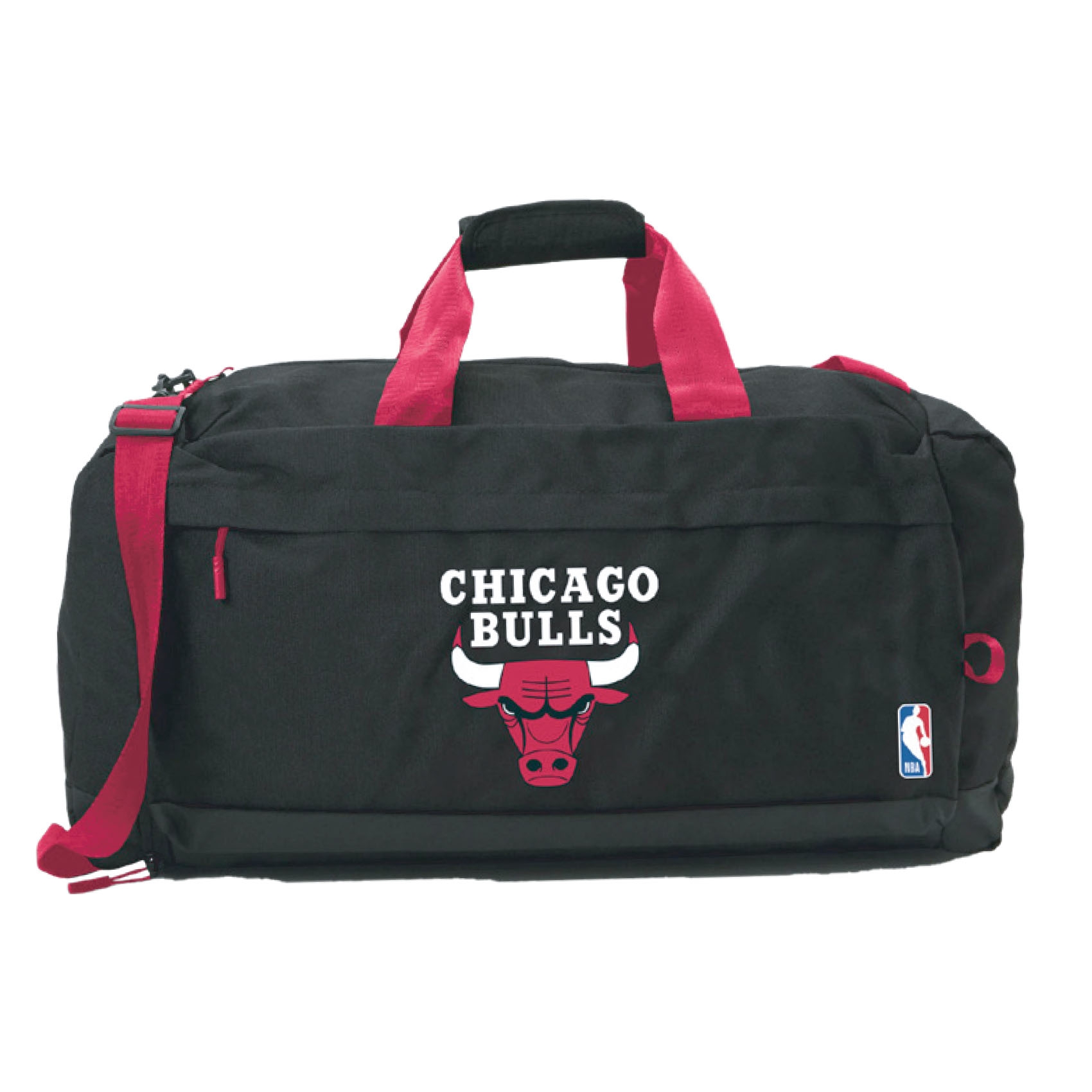 Chicago Bulls NBA Sporttasche Schwarz