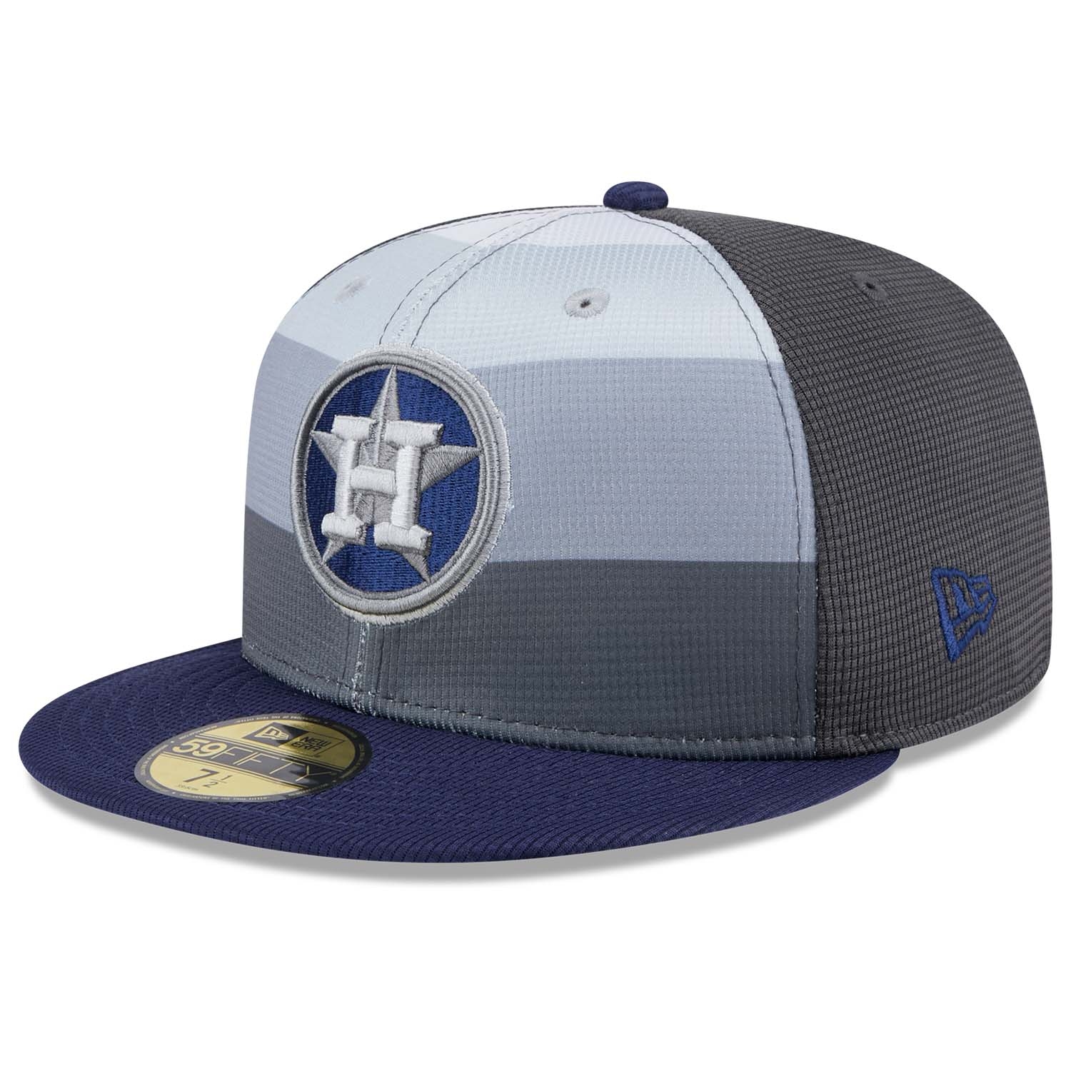 Houston Astros Colorway 2025 MLB Batting Practice 59FIFTY Fitted Cap Gray