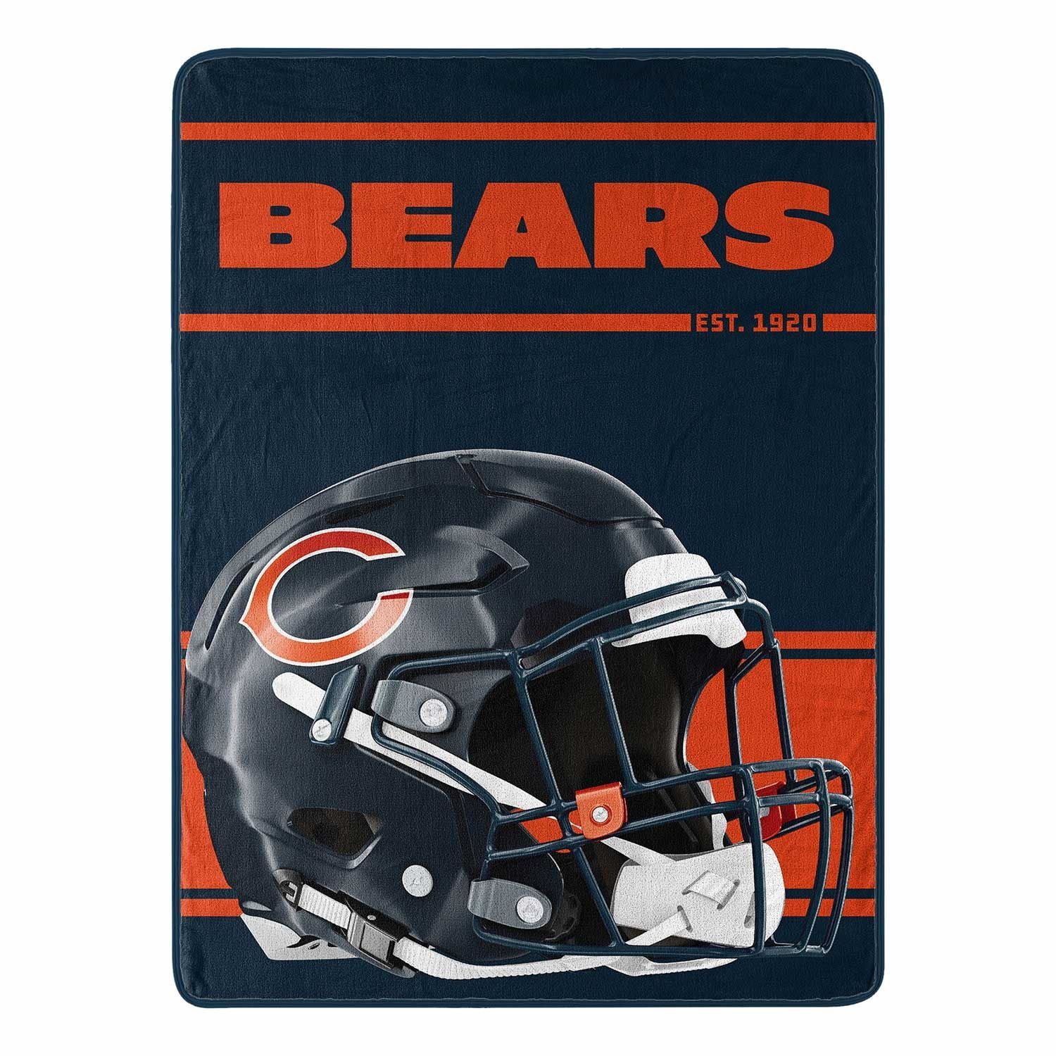 Chicago Bears Run Super Plush NFL Decke