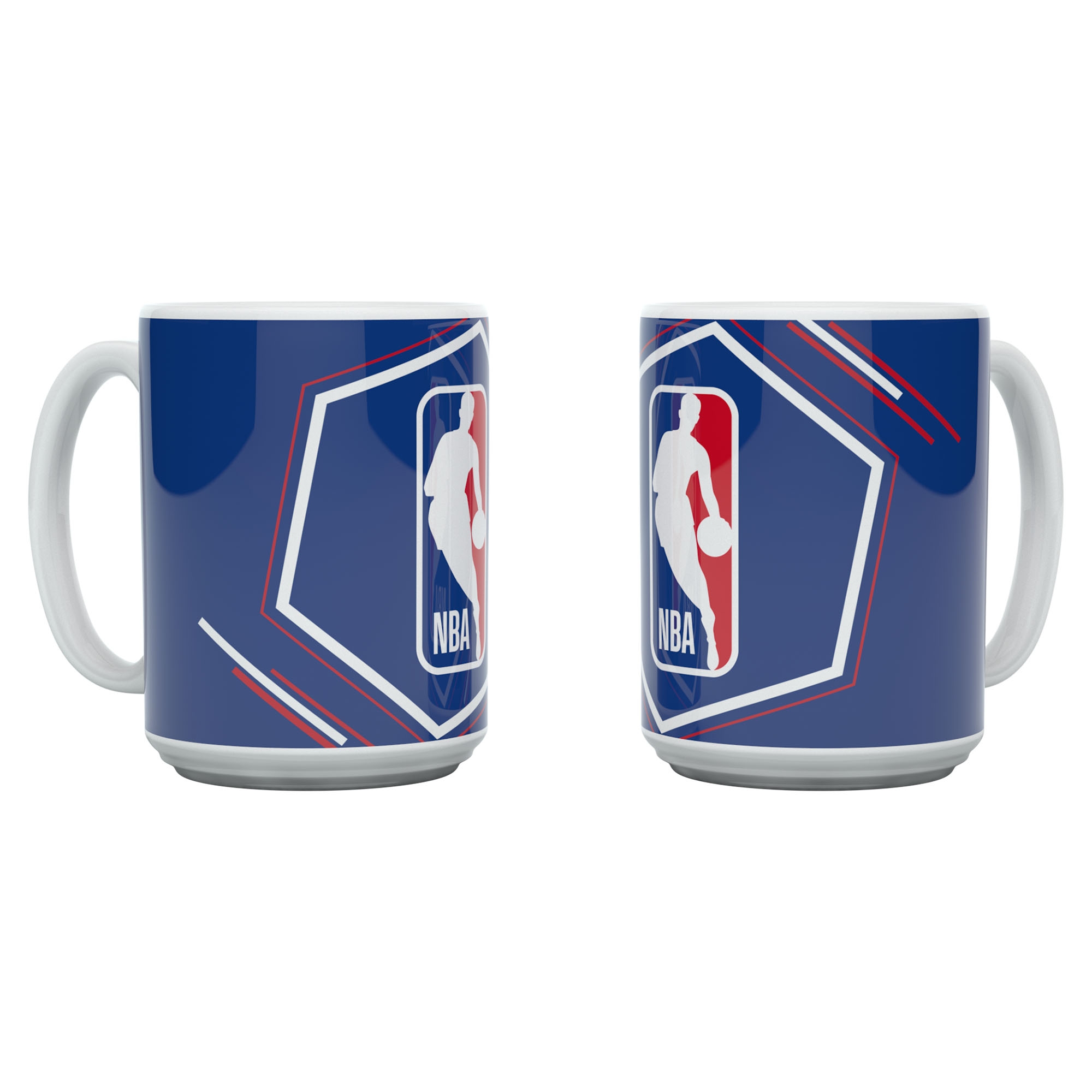 Hexagon NBA Logo Jumbo Becher (450 ml)