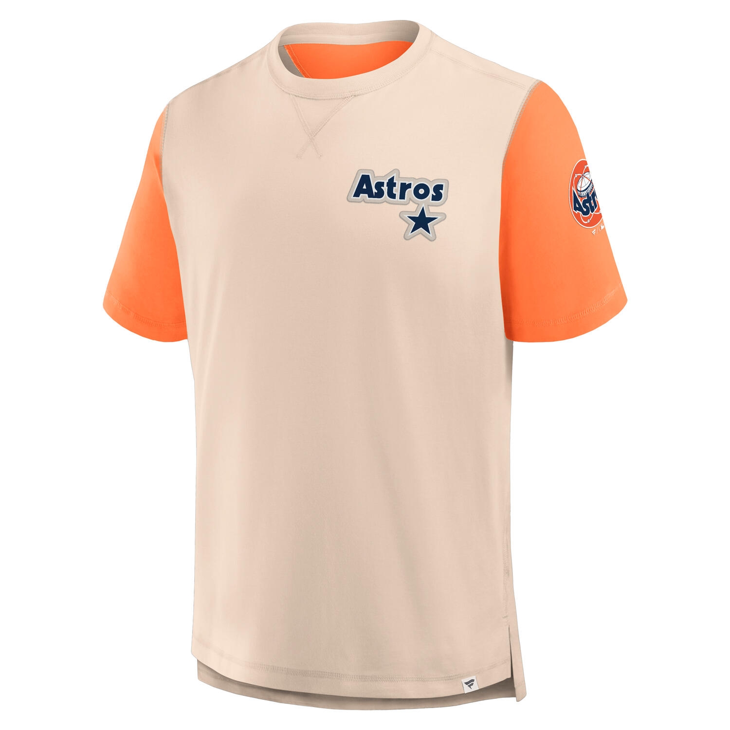 Houston Astros Outclass Retro MLB T-Shirt Cream