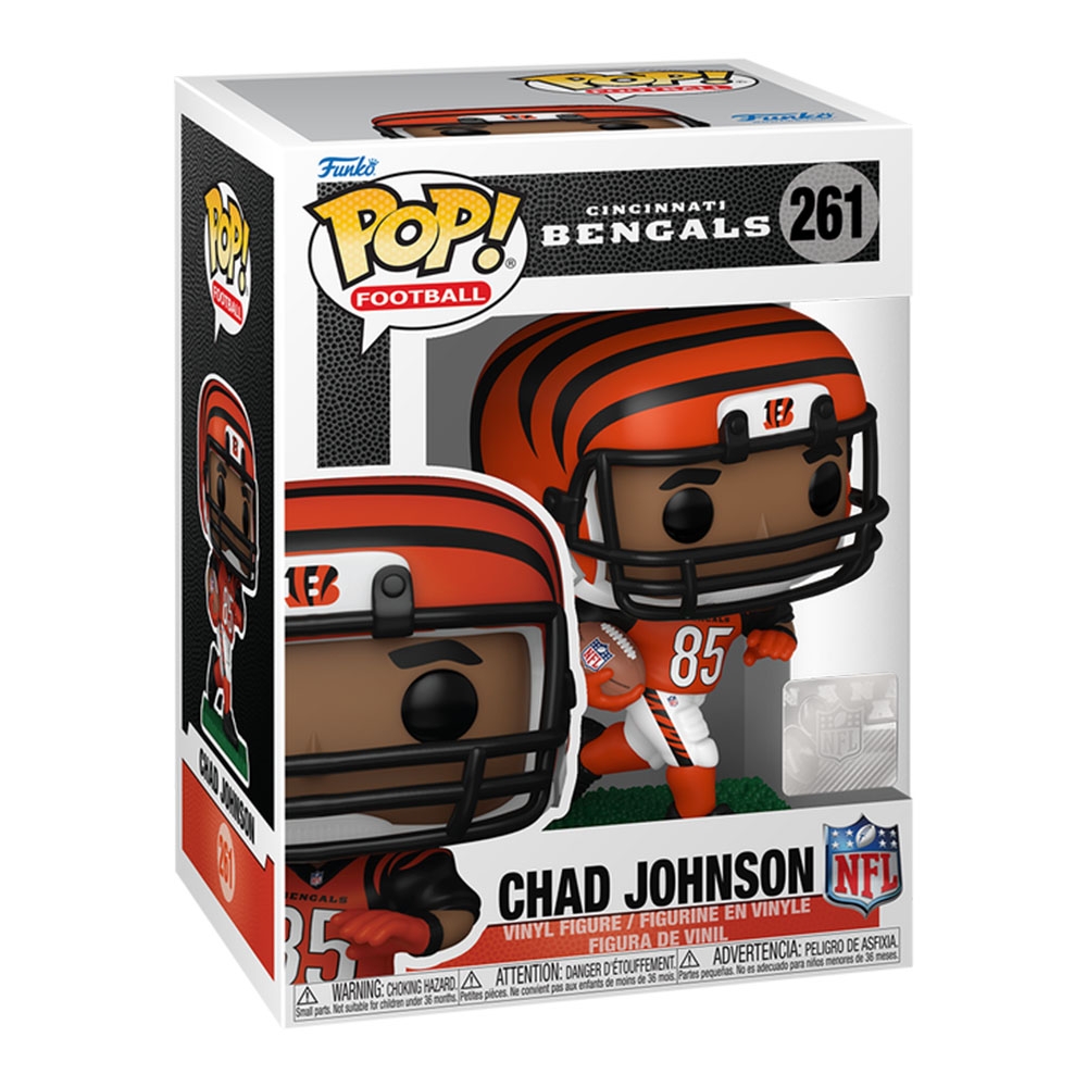 Funko POP! #261 Chad Johnson Cincinnati Bengals Vinyl NFL Figur