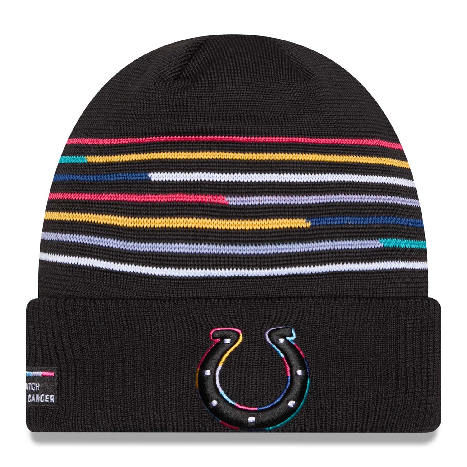 Indianapolis Colts 2025 NFL Crucial Catch New Era Knit Hat