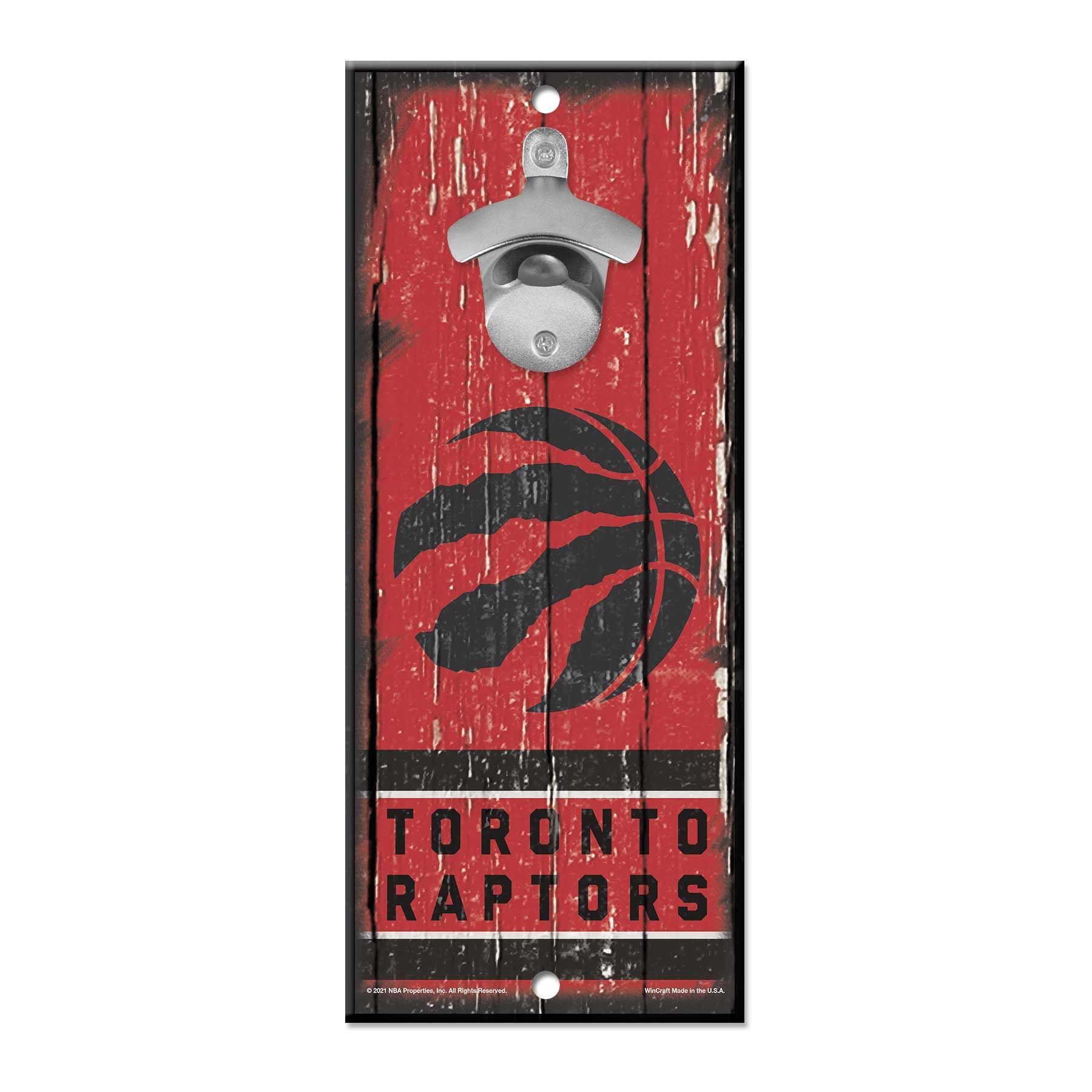 Toronto Raptors WinCraft NBA Bottle Opener Sign