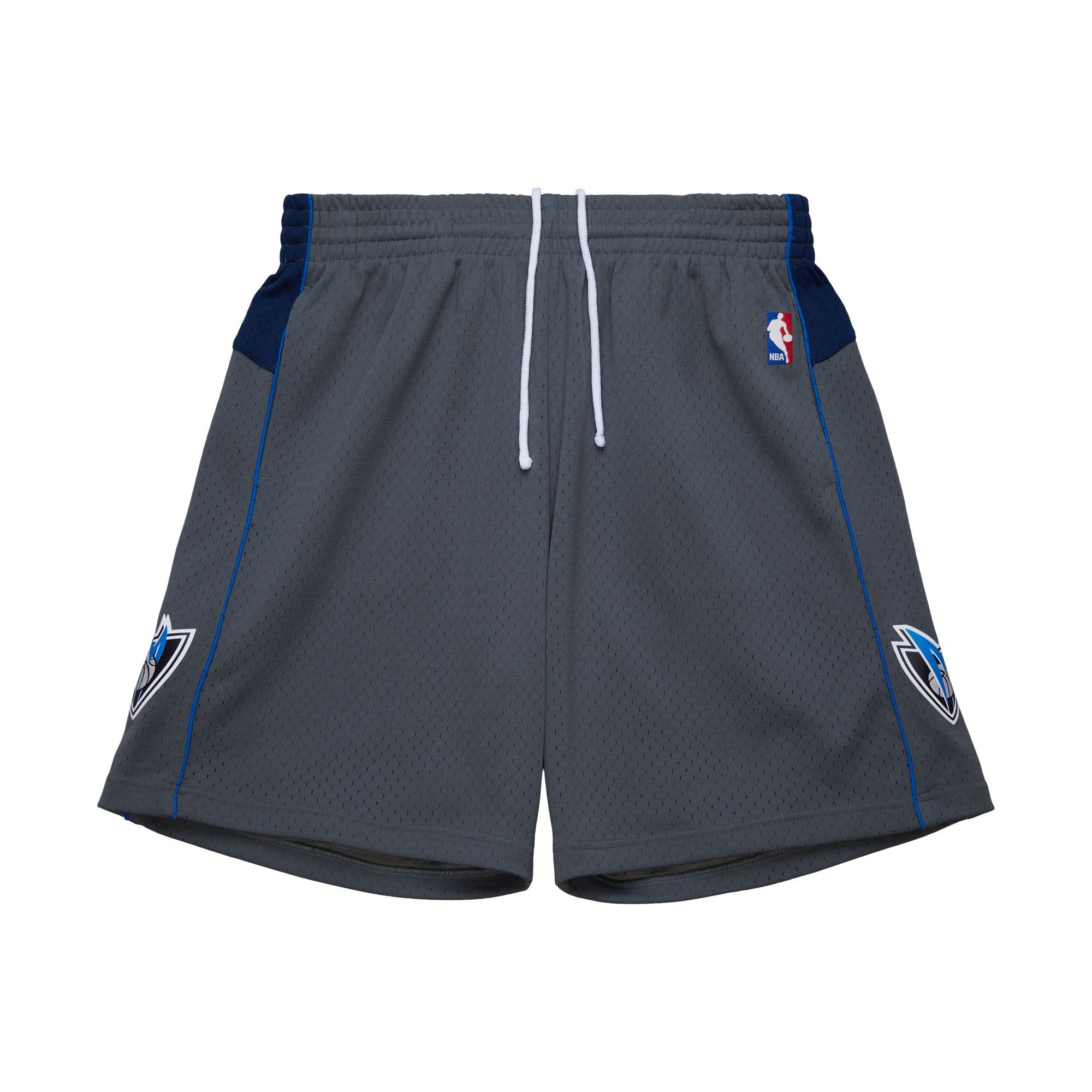 Dallas Mavericks 2003-04 Mitchell & Ness Swingman NBA Shorts Grau