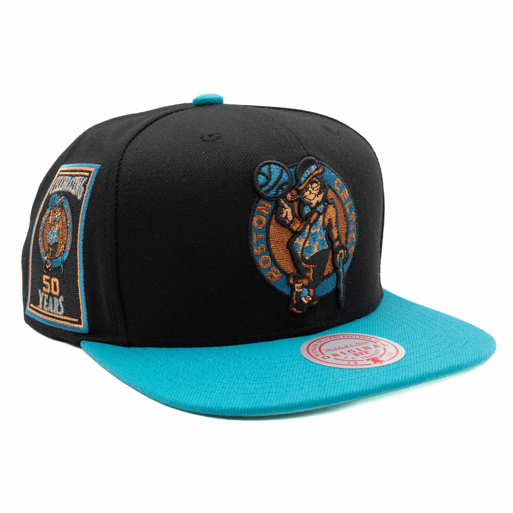 Boston Celtics Make Cents Mitchell & Ness Snapback NBA Cap