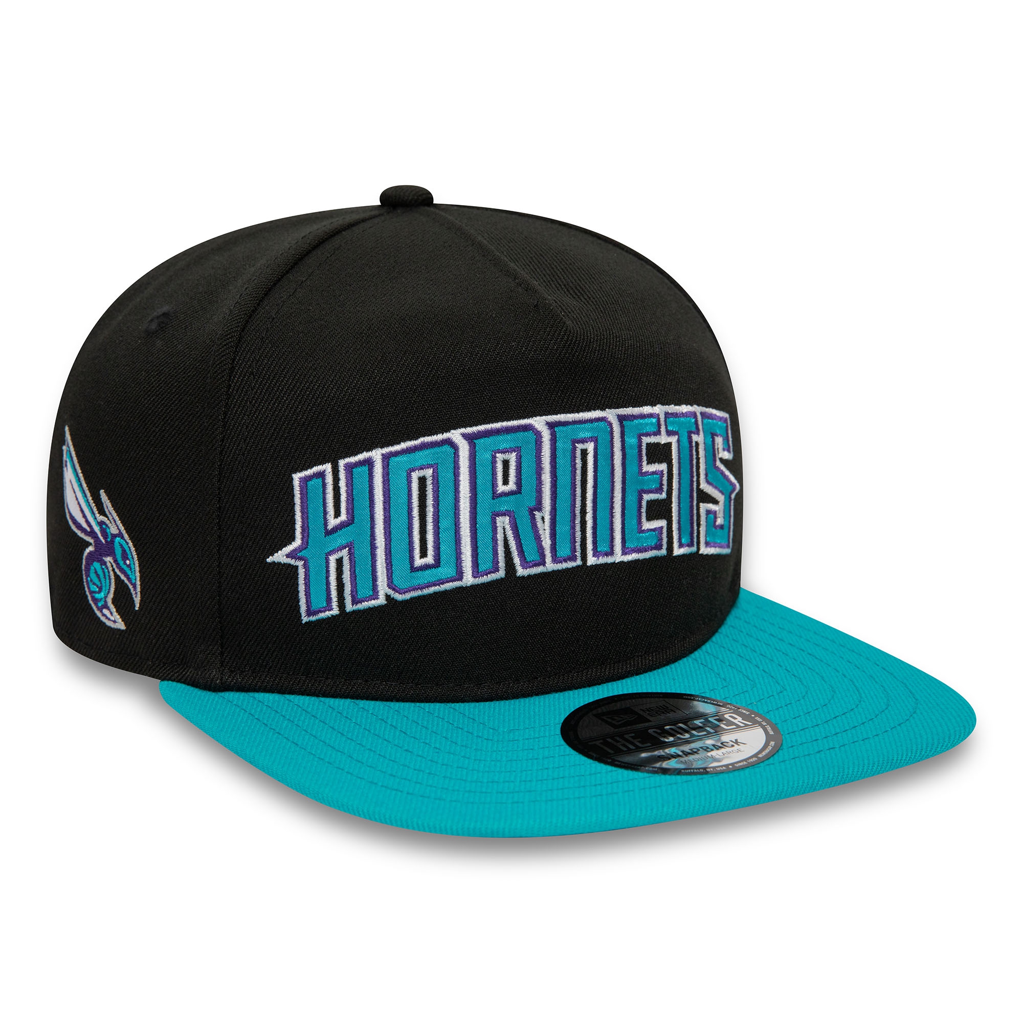 Charlotte Hornets Arch New Era Golfer Snapback NBA Cap