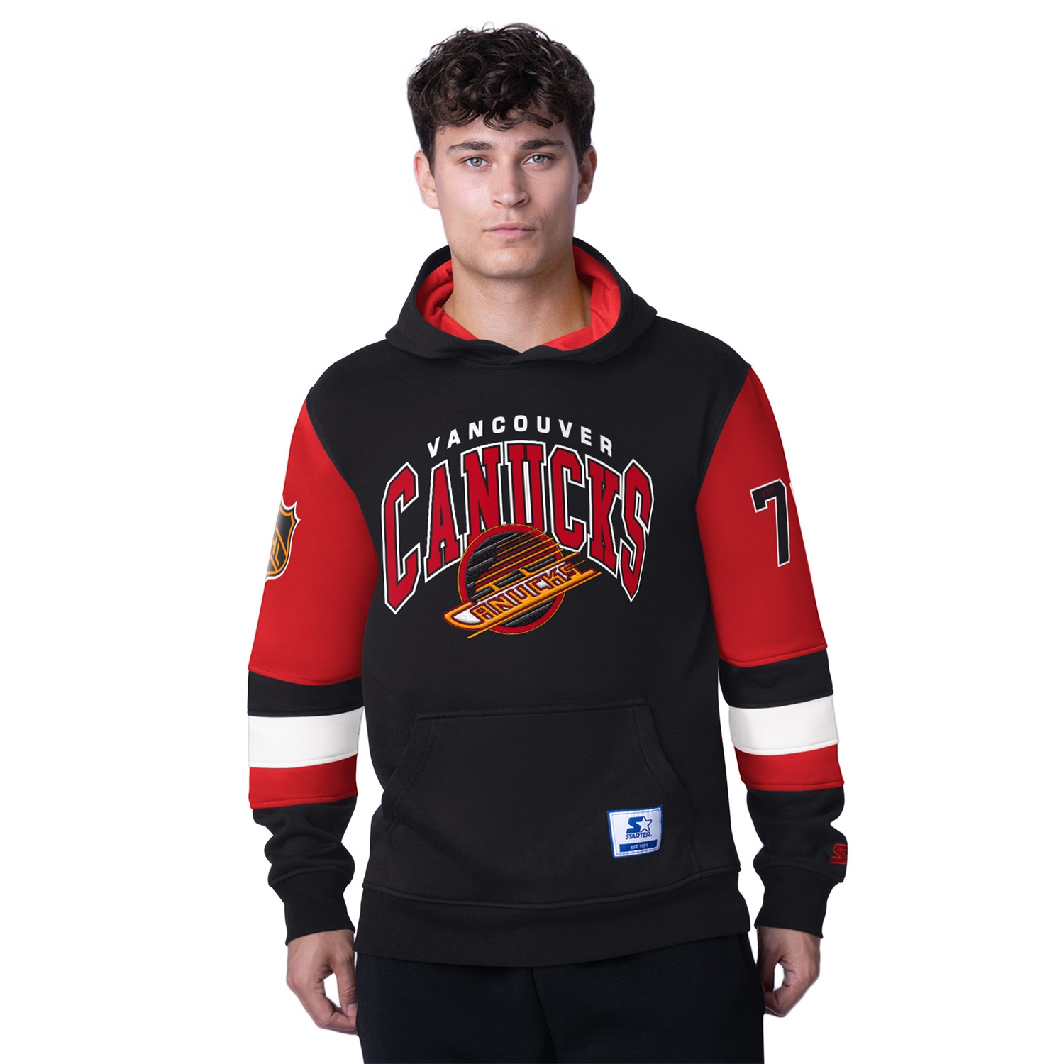 Vancouver Canucks Starter End Zone NHL Hoodie