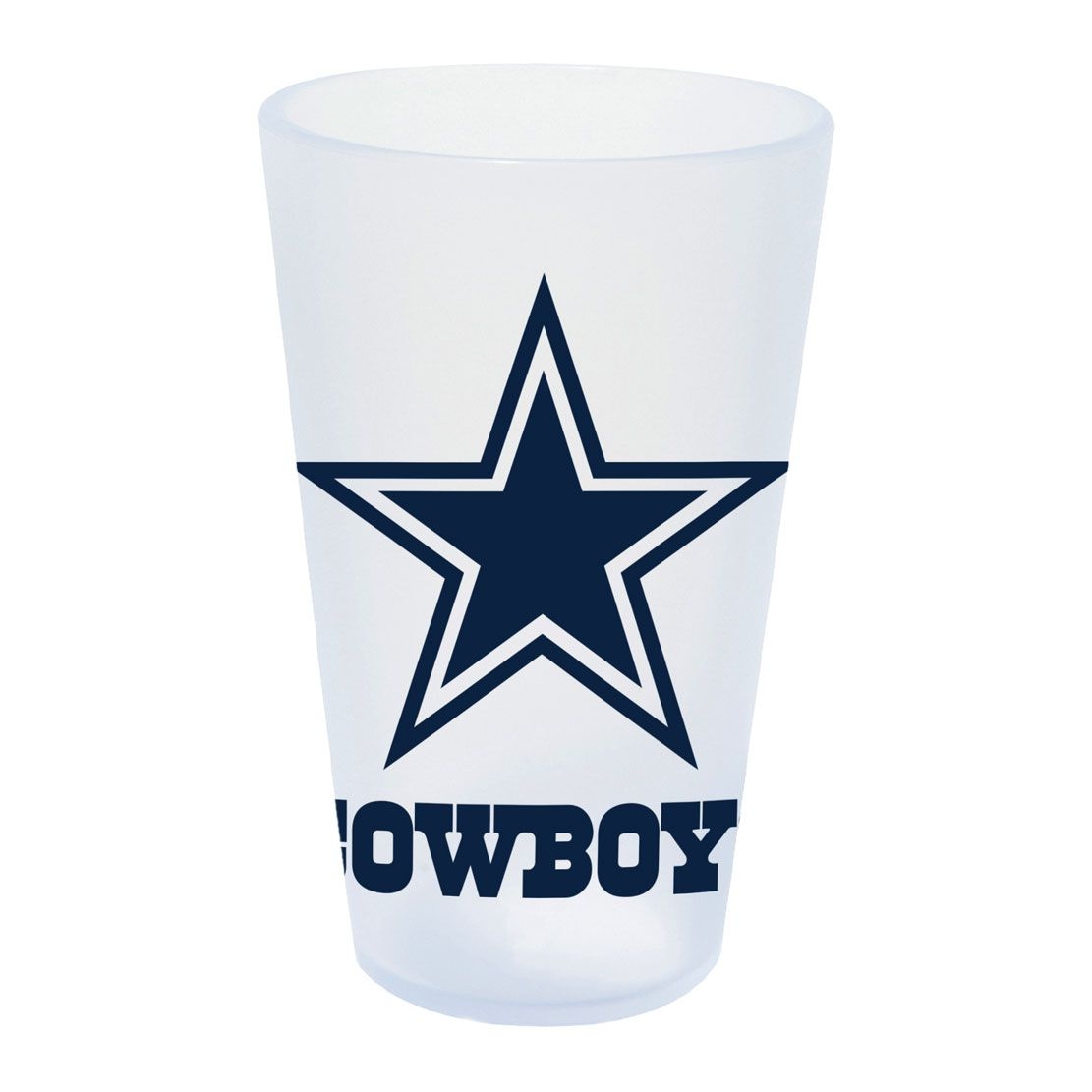 Dallas Cowboys Icicle Silicone NFL Pint Glas