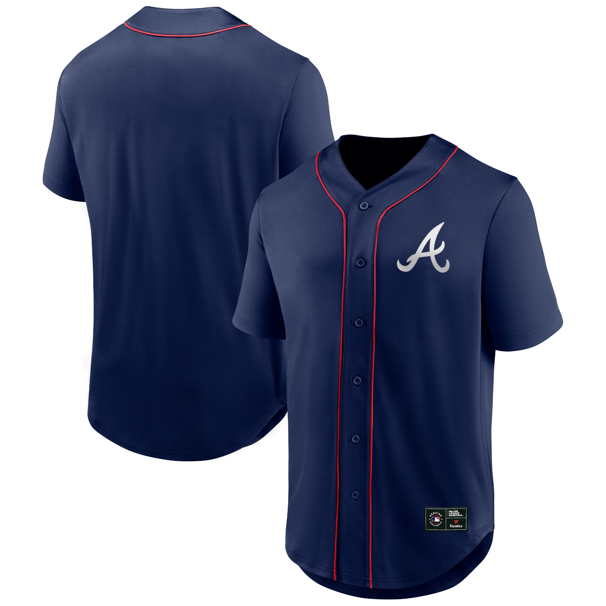 Atlanta Braves Fanatics Foundation MLB Fantrikot Navy